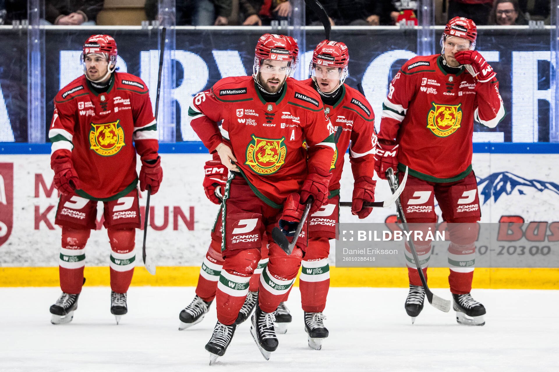 Moras Arvid Degerstedt jublar