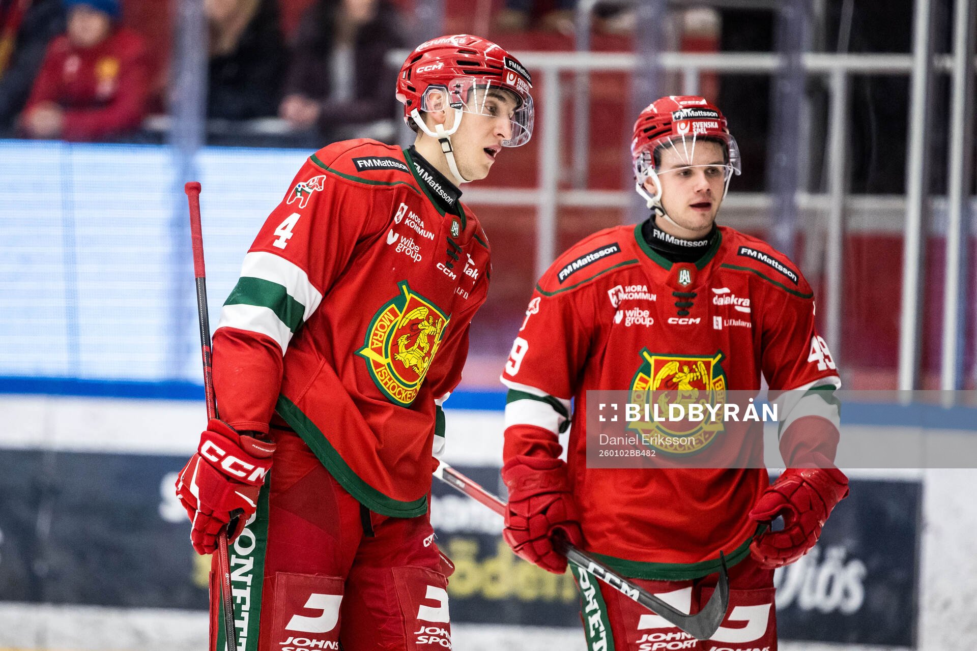 Moras Martin Fransson och Joel Olerot