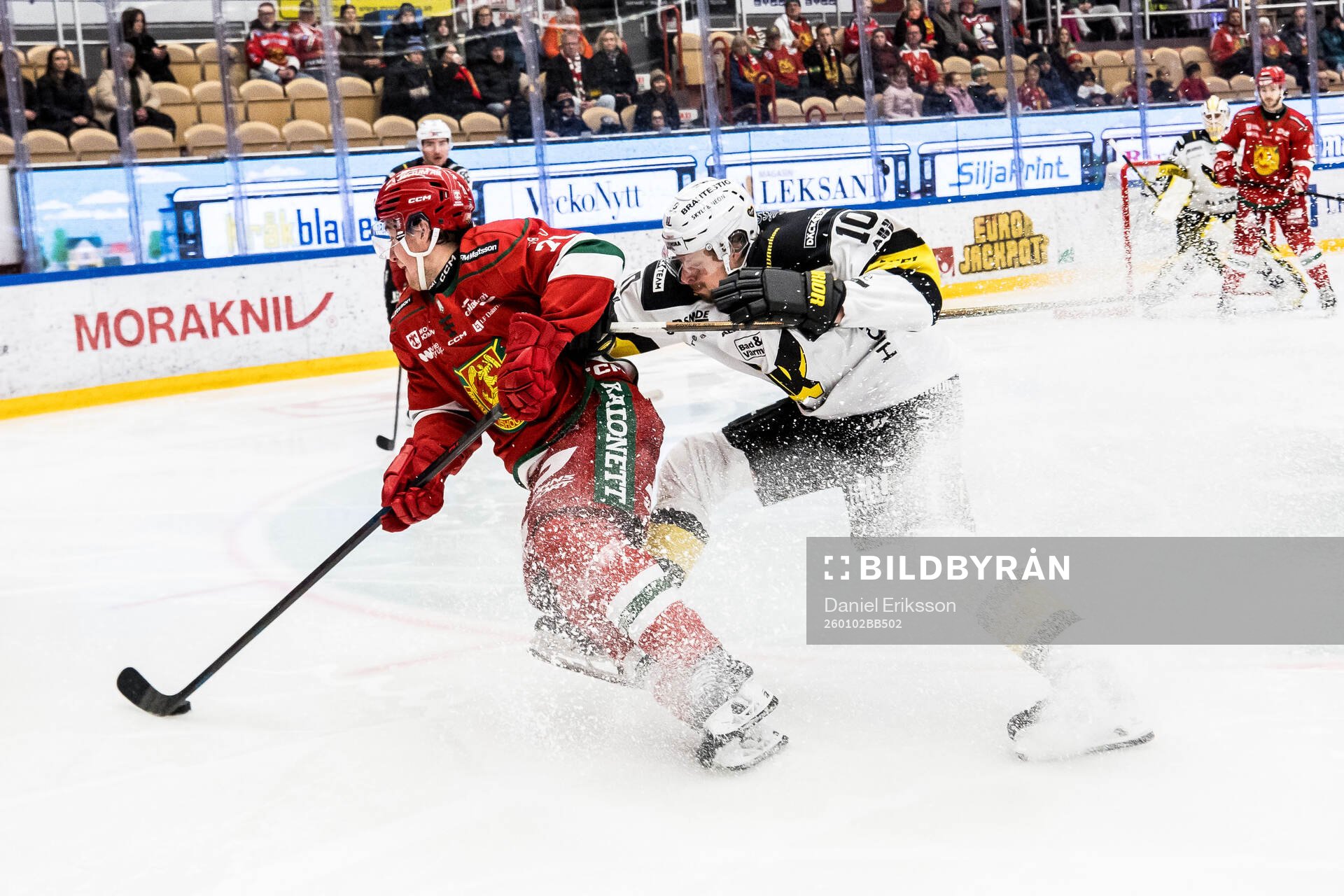 Moras Travis Treloar och Västerås Jimmie Jansson och