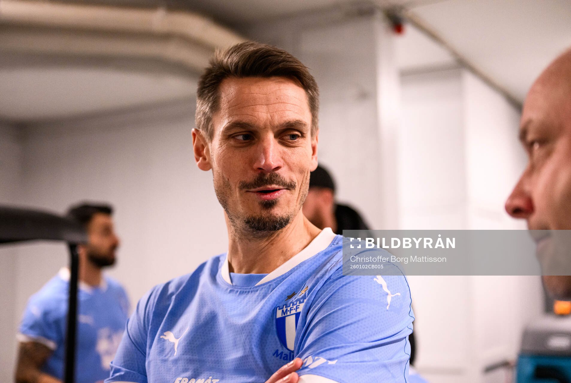 MFF Stjärnors Markus Rosenberg i Stjärncupenmatchen