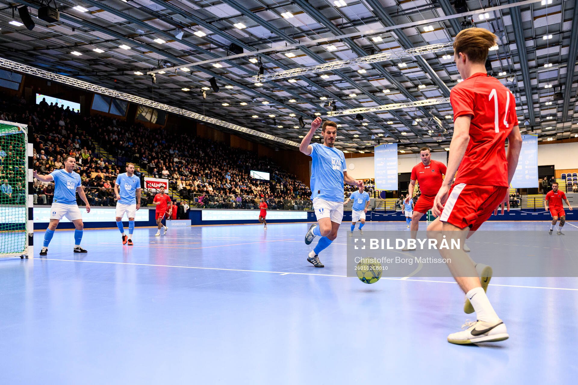MFF Stjärnors Markus Rosenberg i Stjärncupenmatchen