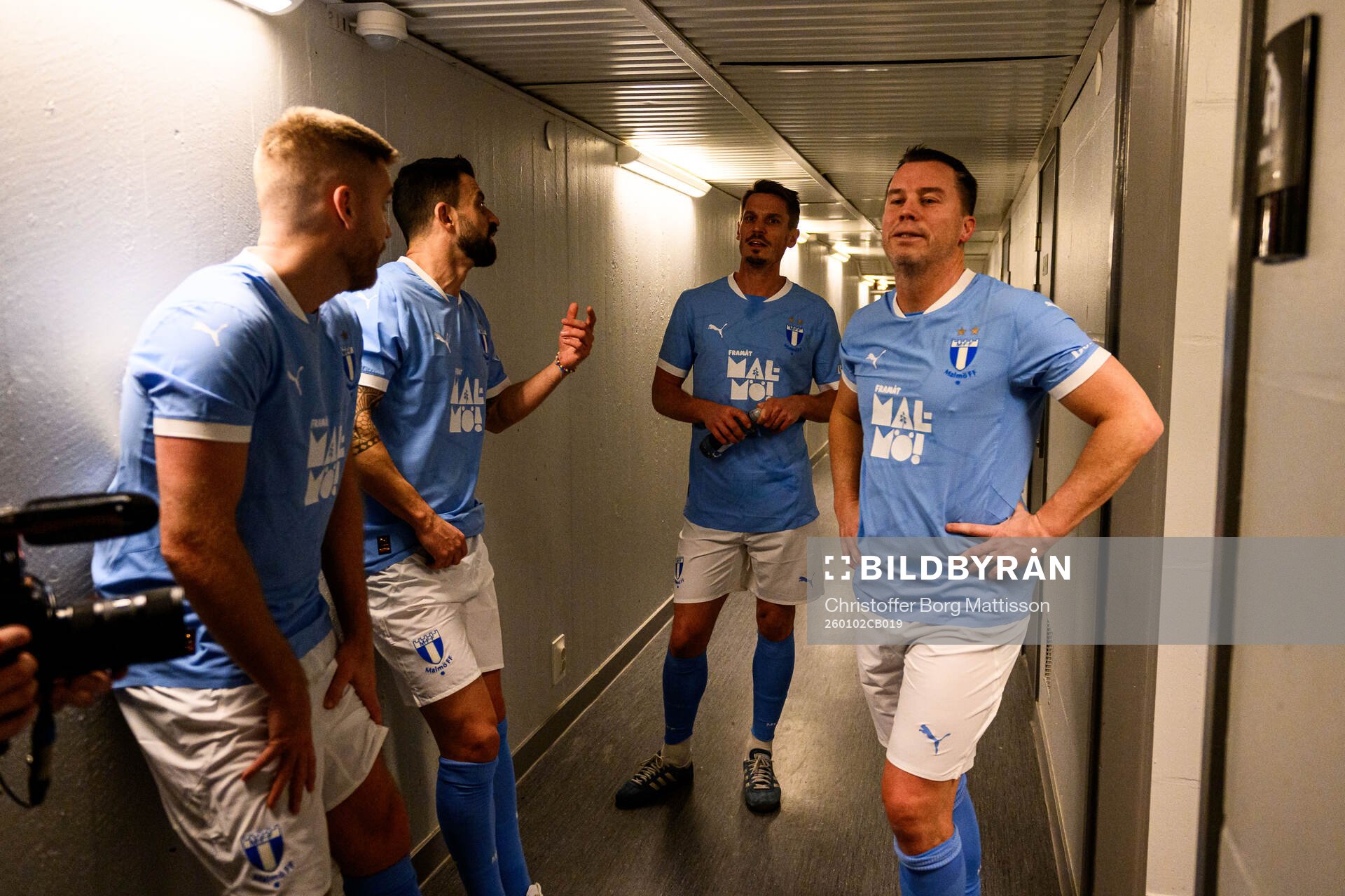 MFF Stjärnors Rasmus Bengtsson, Behrang Safari, Markus