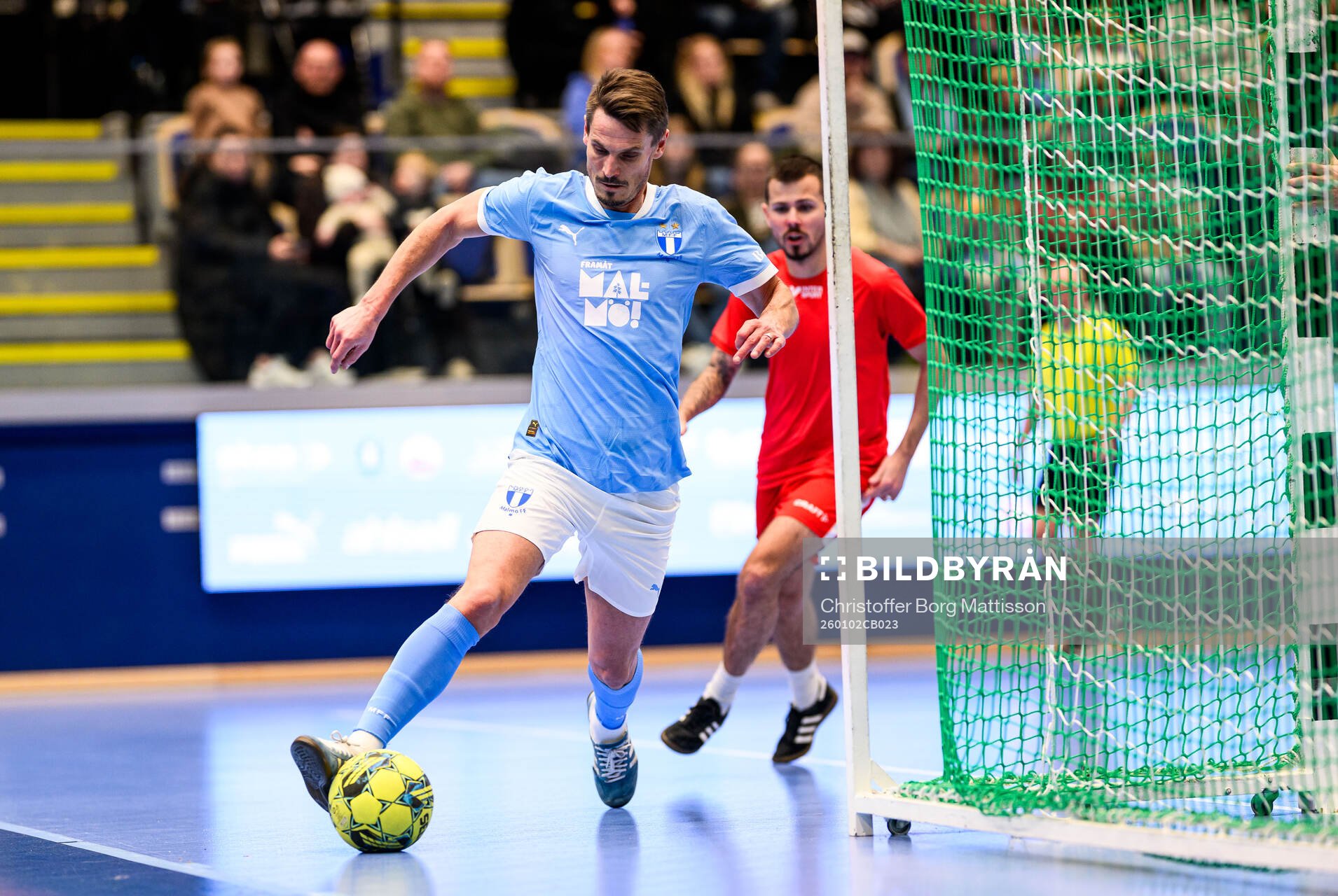 MFF Stjärnors Markus Rosenberg i Stjärncupenmatchen