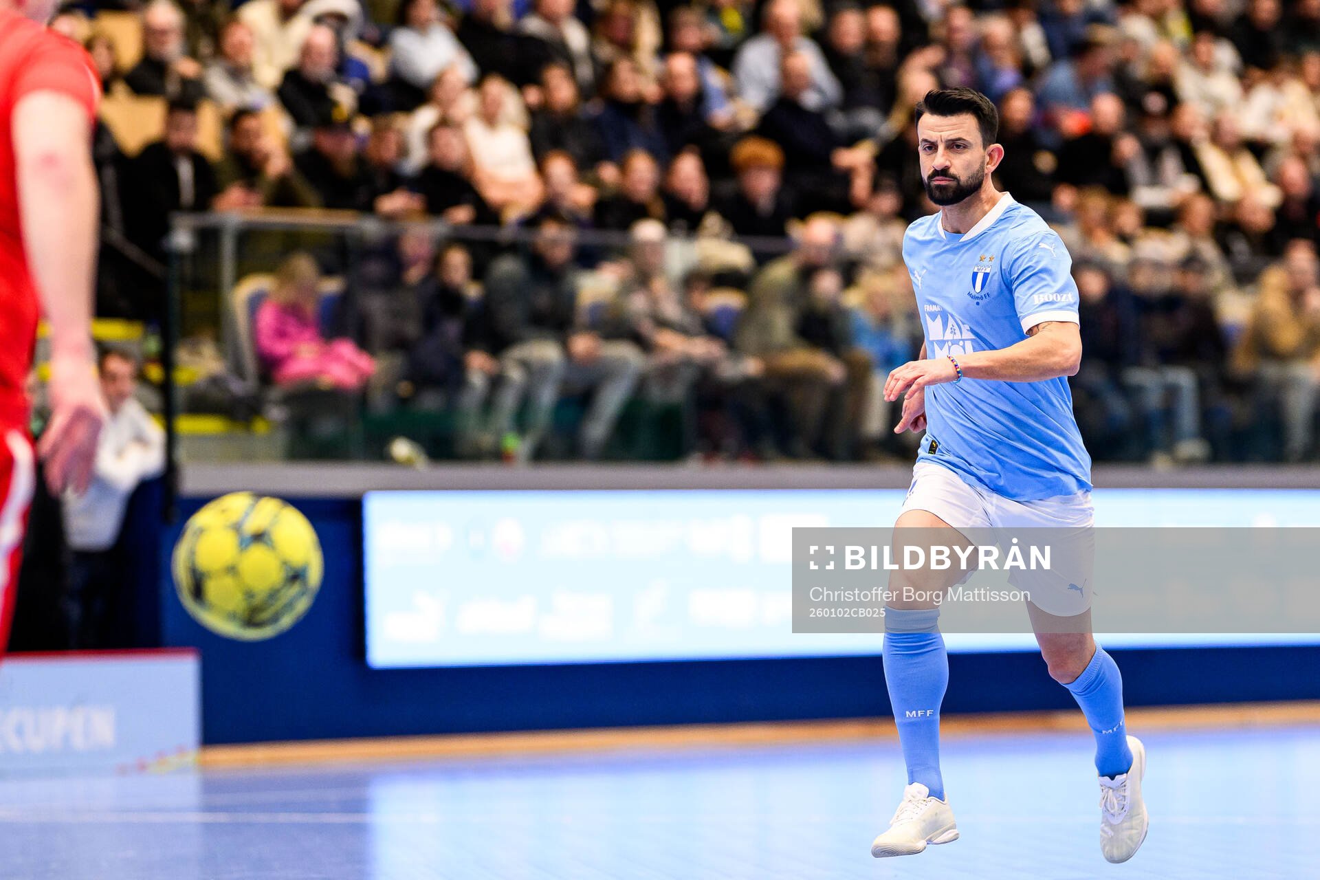 MFF Stjärnors Behrang Safari i Stjärncupenmatchen