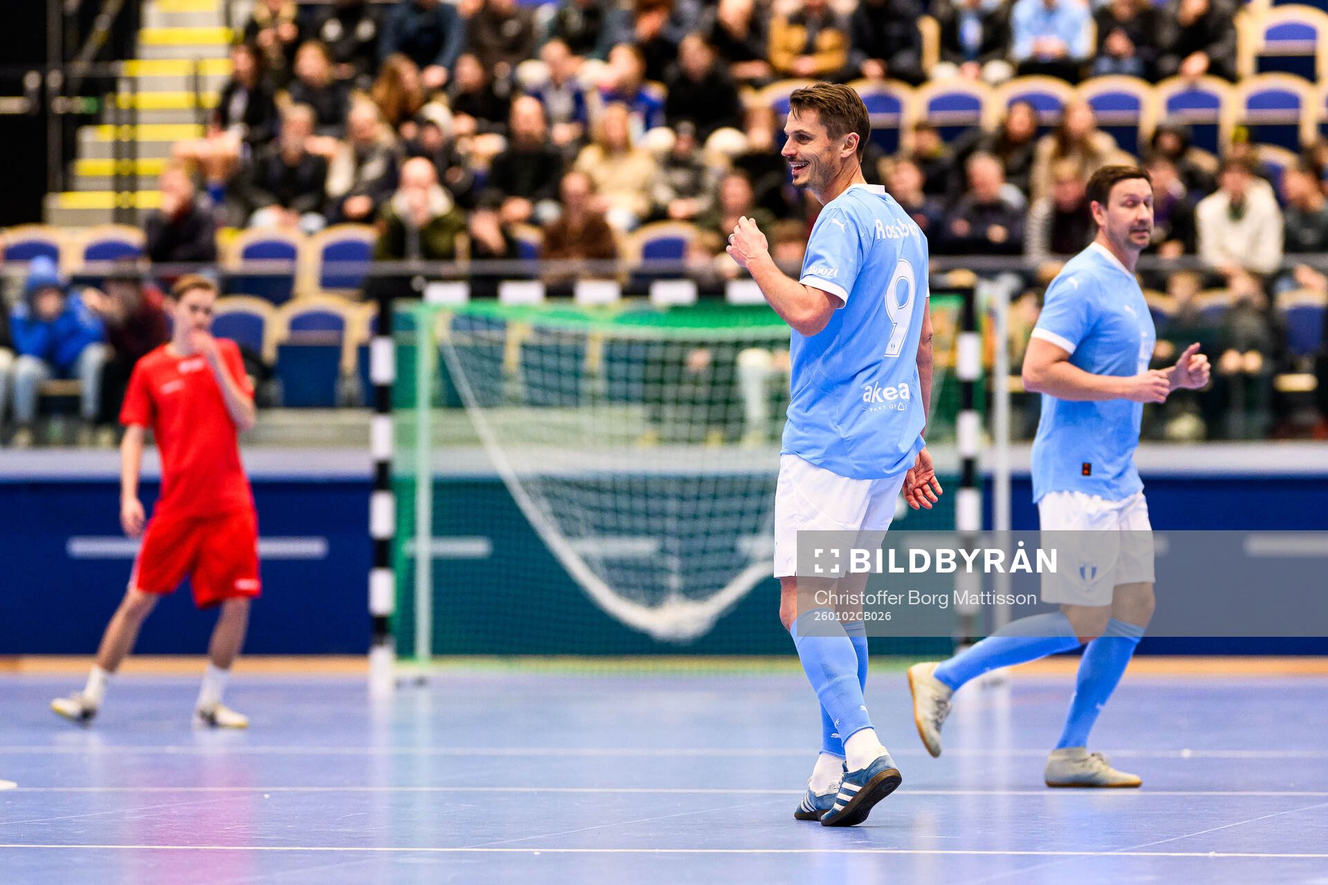 MFF Stjärnors Markus Rosenberg i Stjärncupenmatchen
