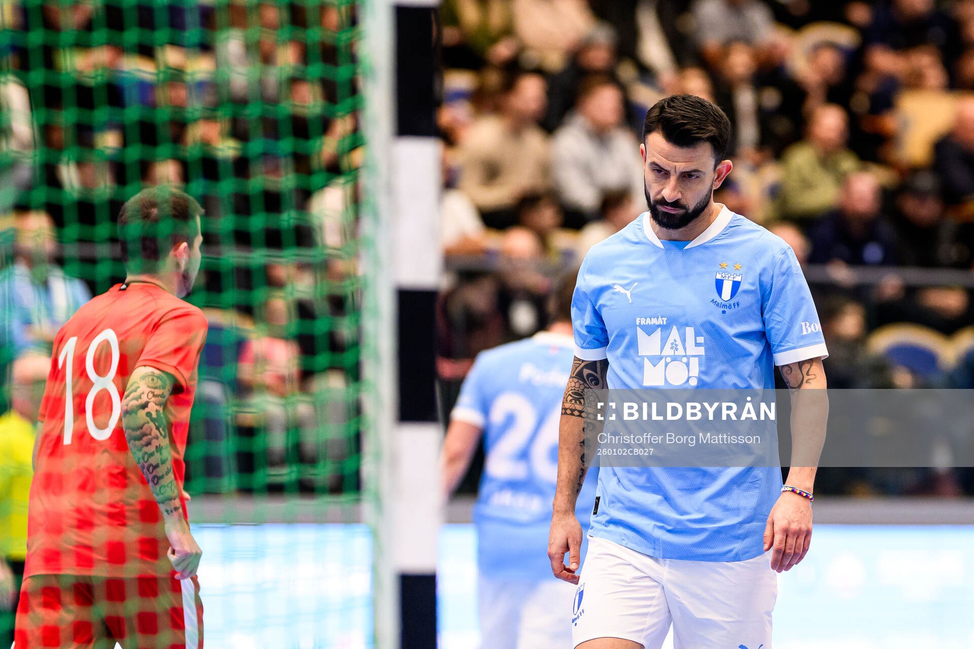 MFF Stjärnors Behrang Safari i Stjärncupenmatchen