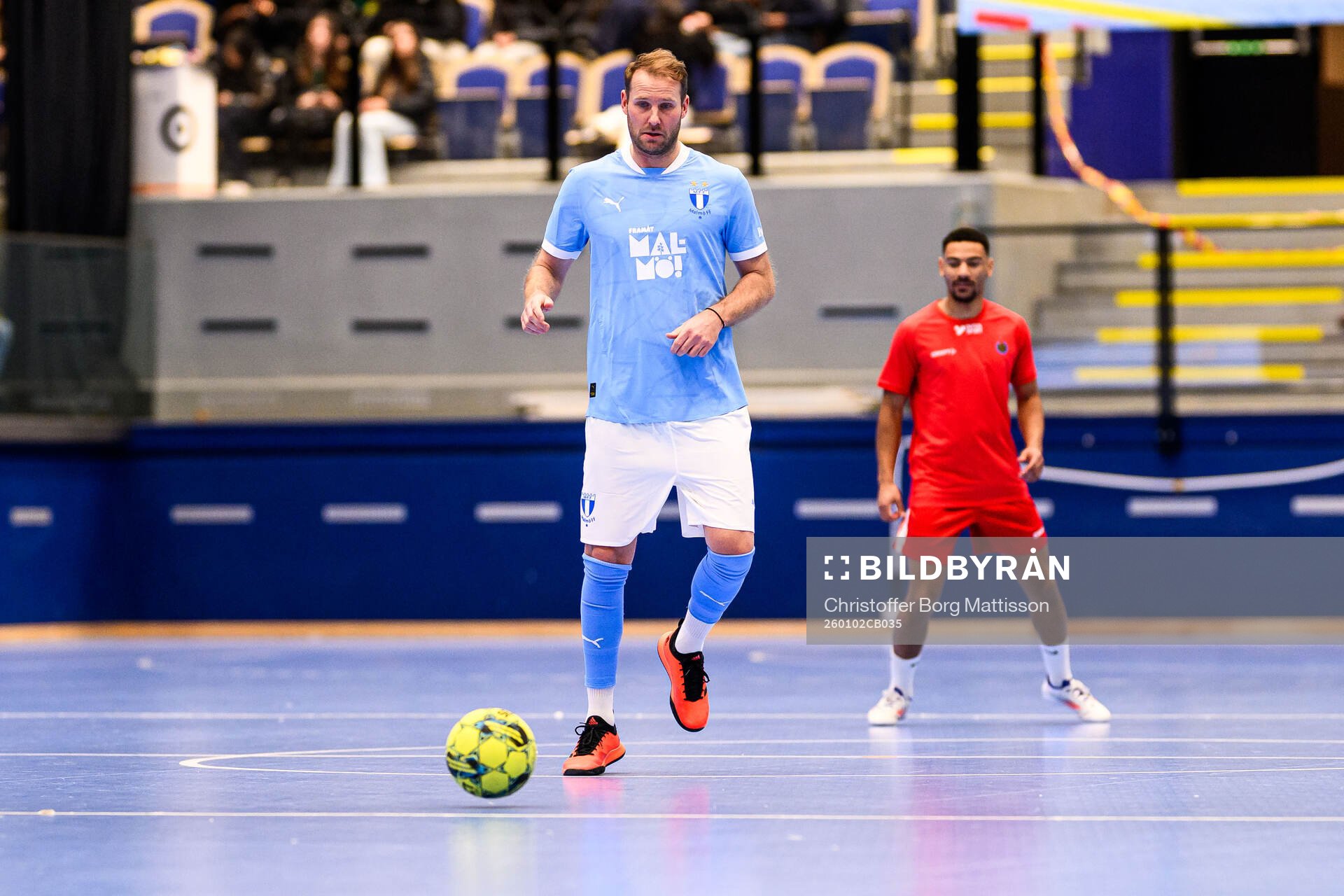 MFF Stjärnors Ola Toivonen i Stjärncupenmatchen