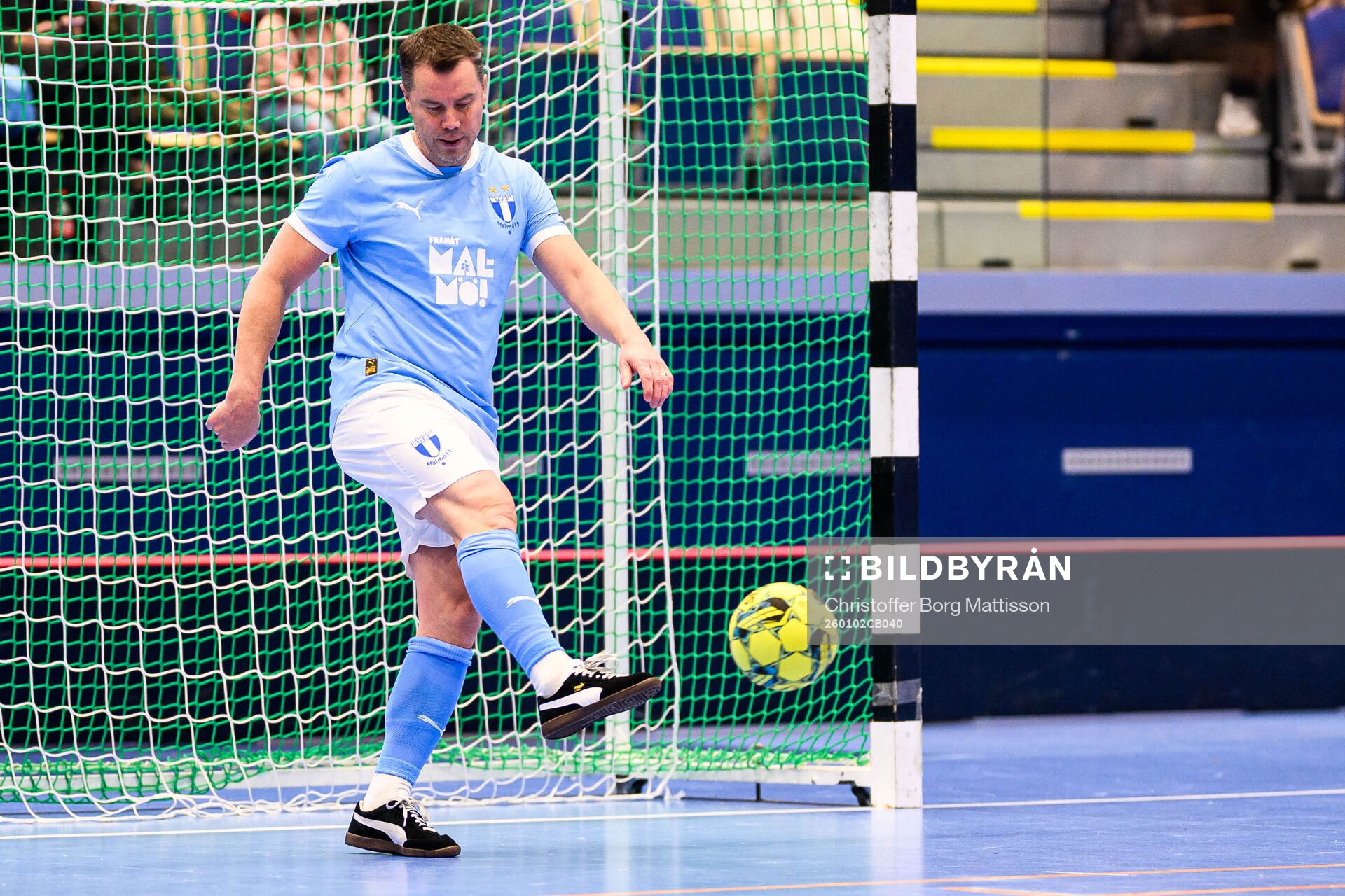 MFF Stjärnors tränare Daniel Andersson i