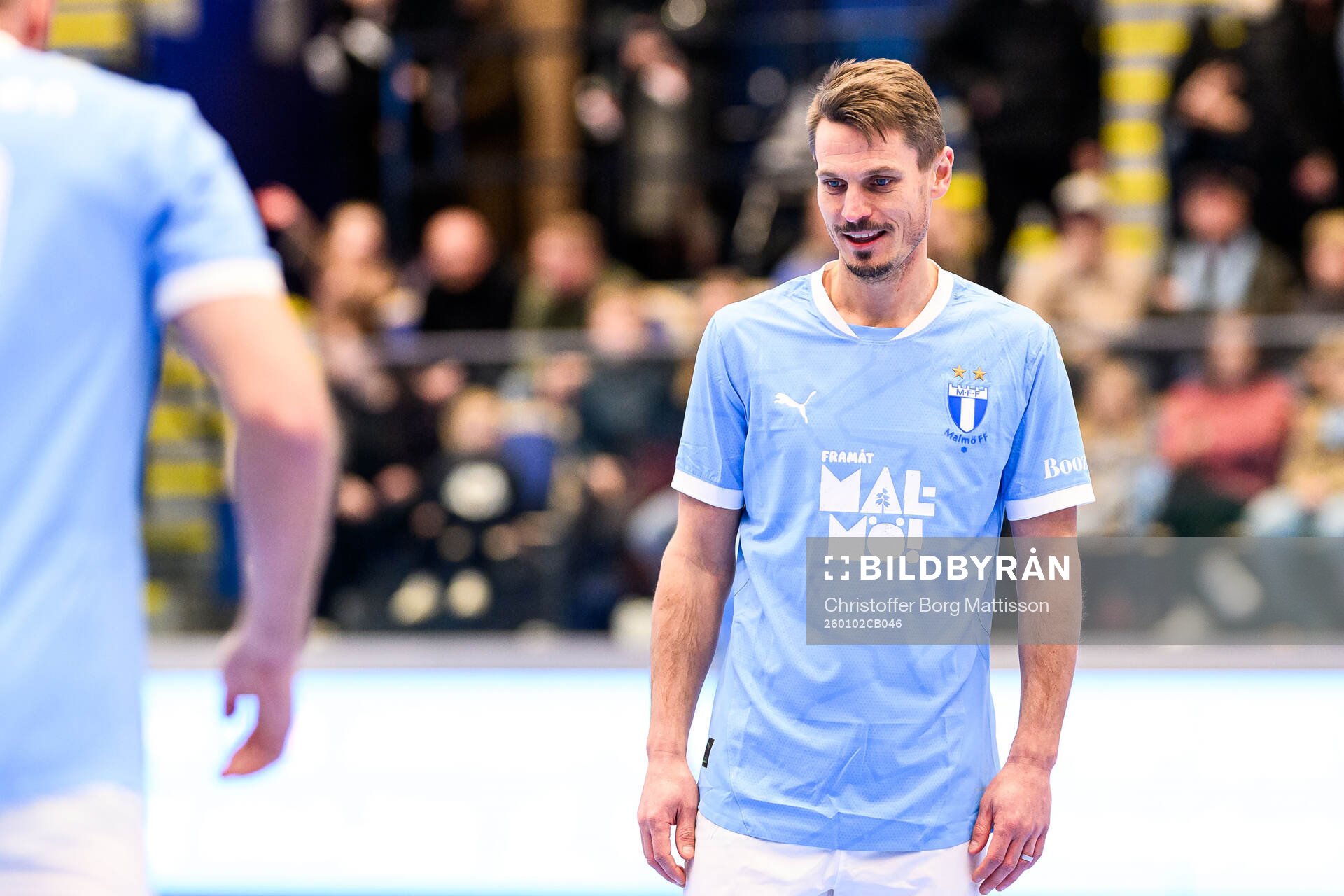 MFF Stjärnors Markus Rosenberg i Stjärncupenmatchen