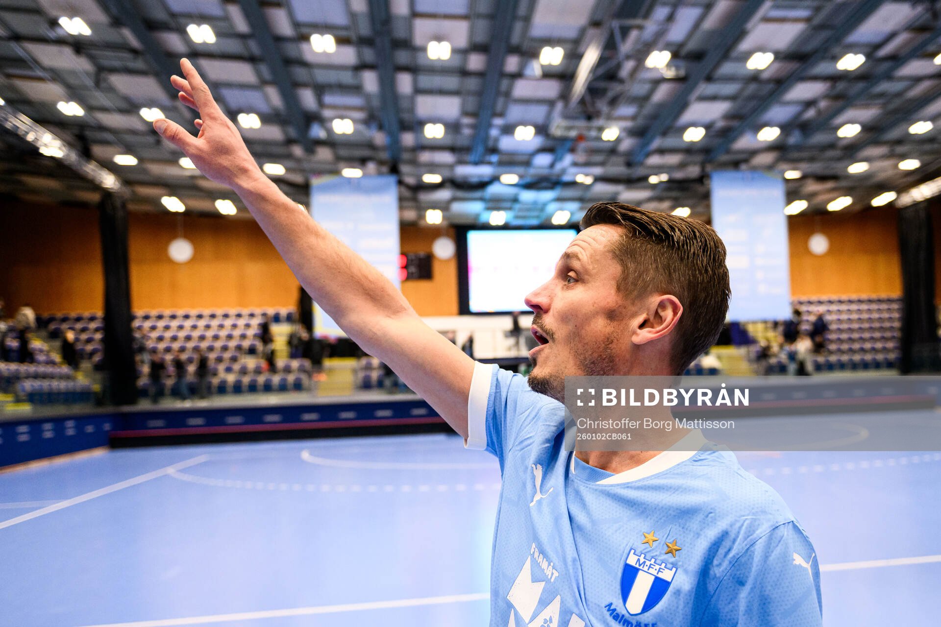 MFF Stjärnors Markus Rosenberg i Stjärncupenmatchen