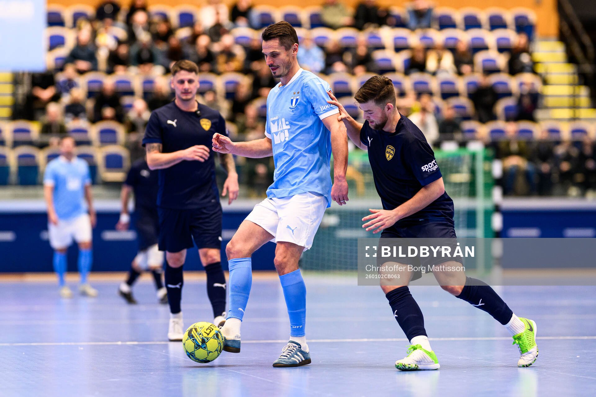 MFF Stjärnors Markus Rosenberg i Stjärncupenmatchen