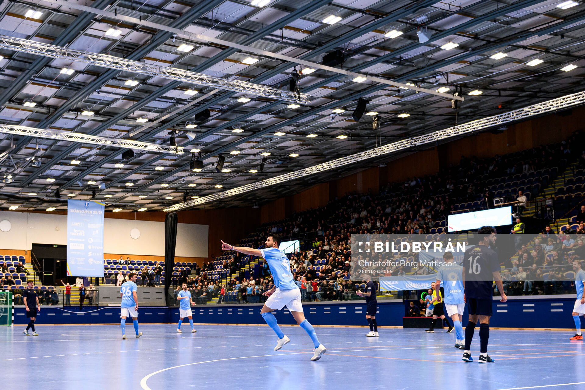 MFF Stjärnors Behrang Safari i Stjärncupenmatchen