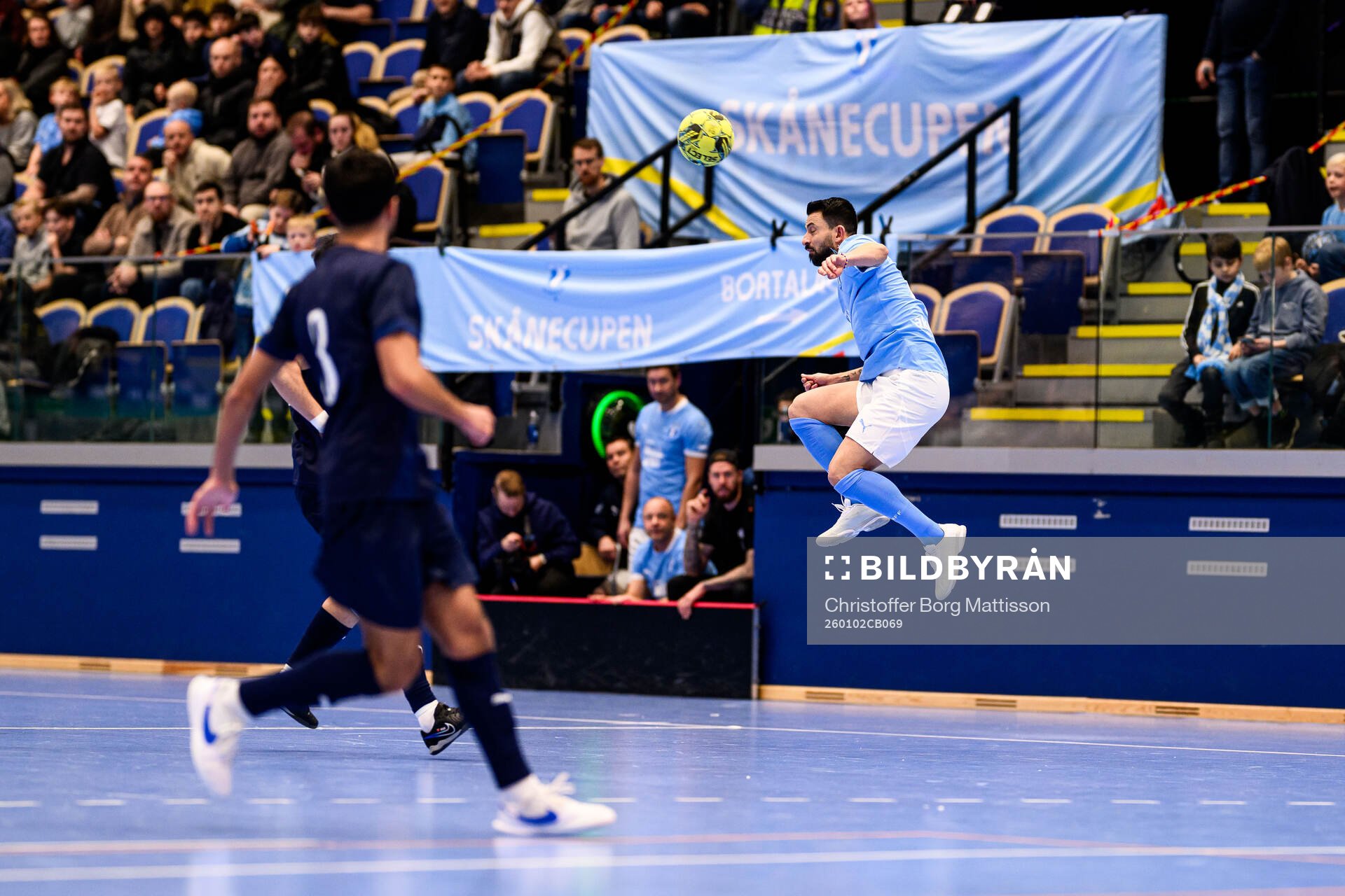 MFF Stjärnors Behrang Safari i Stjärncupenmatchen