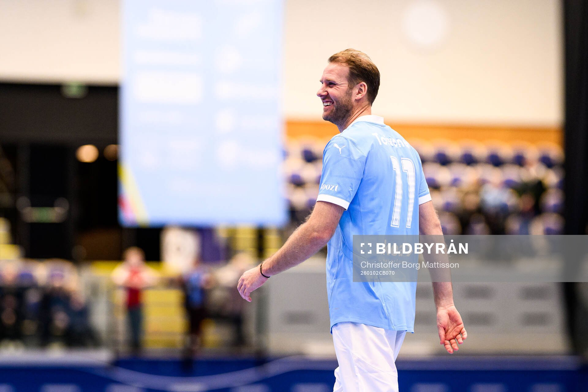 MFF Stjärnors Ola Toivonen i Stjärncupenmatchen