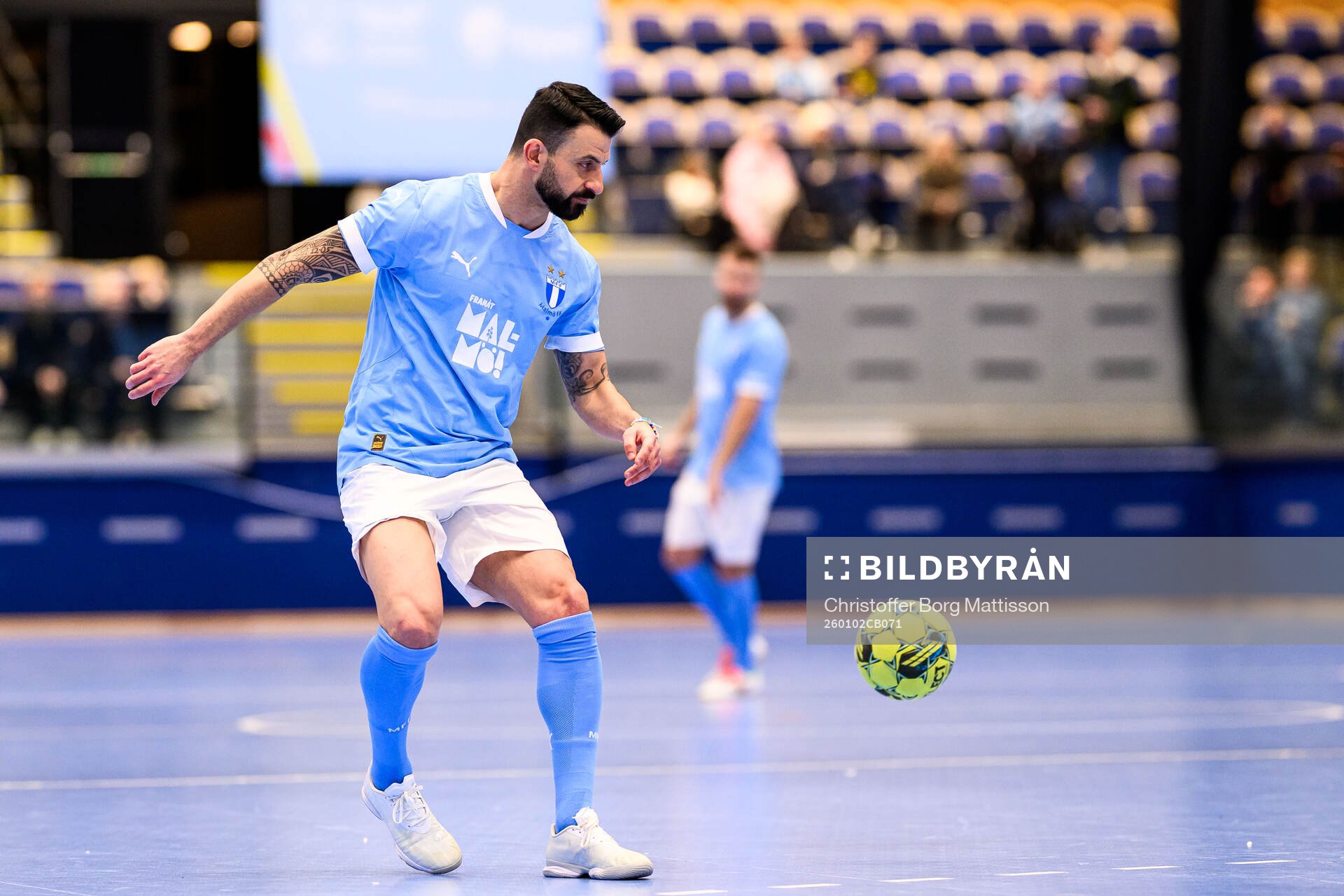 MFF Stjärnors Behrang Safari i Stjärncupenmatchen