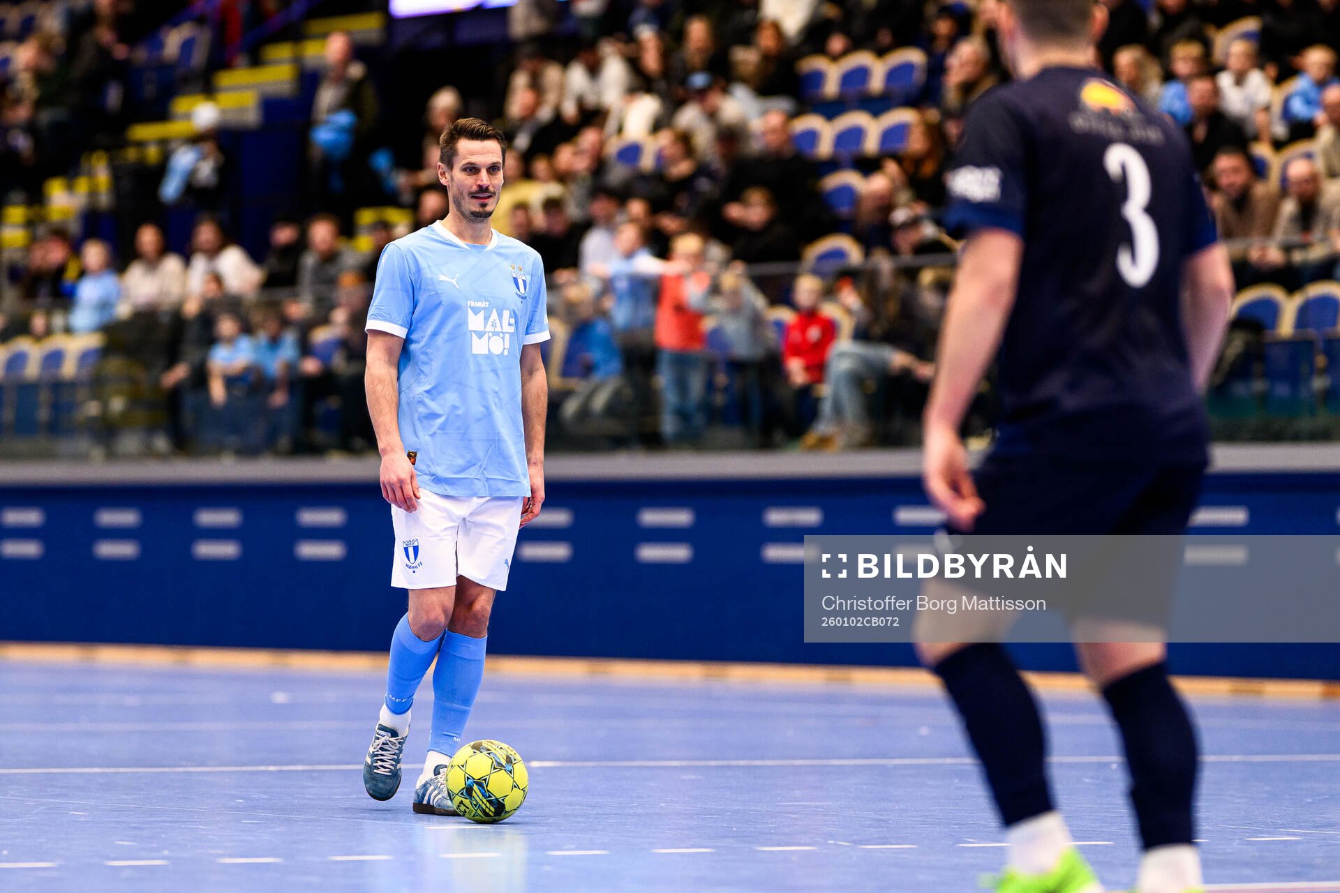 MFF Stjärnors Markus Rosenberg i Stjärncupenmatchen