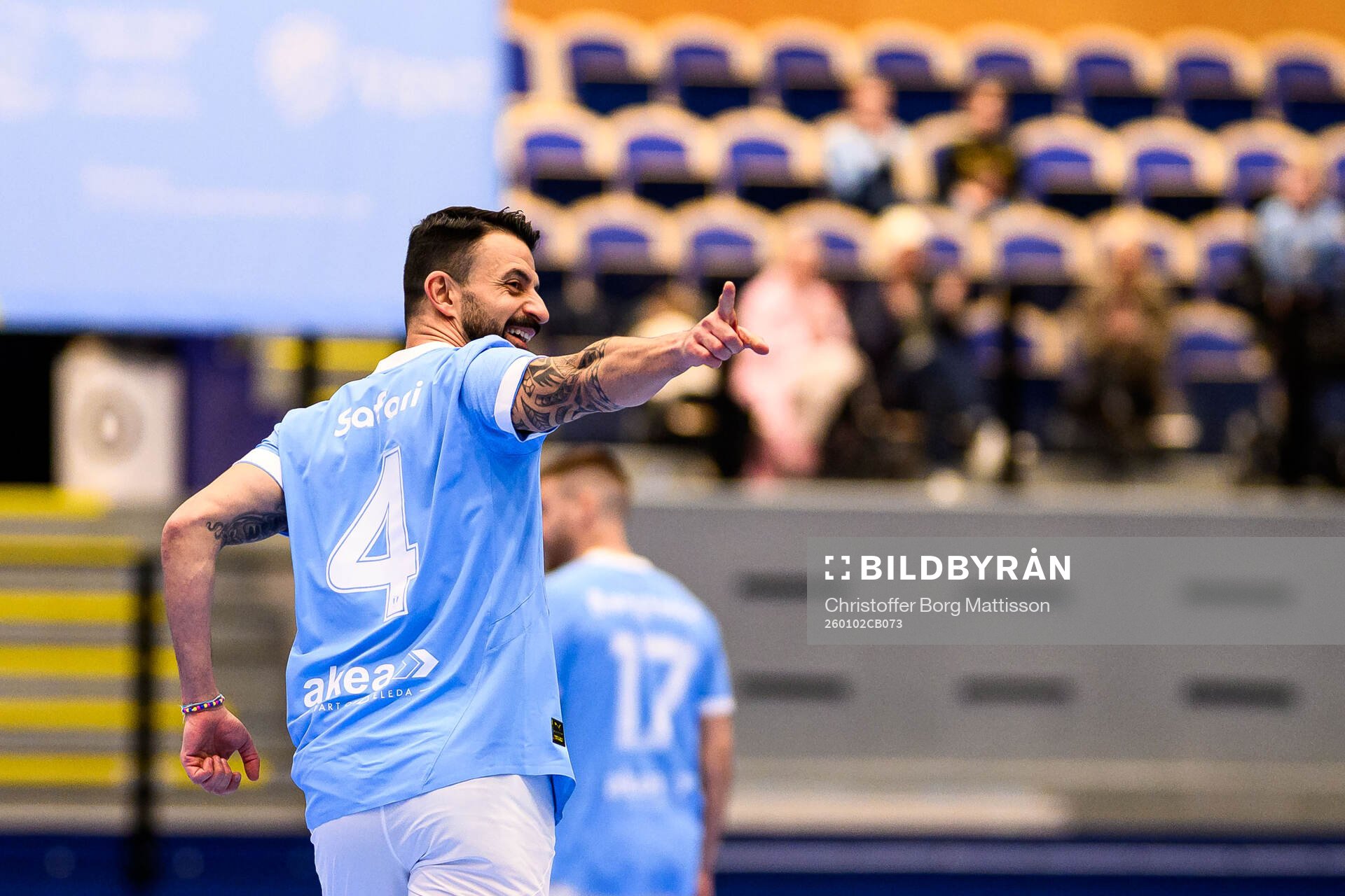 MFF Stjärnors Behrang Safari i Stjärncupenmatchen