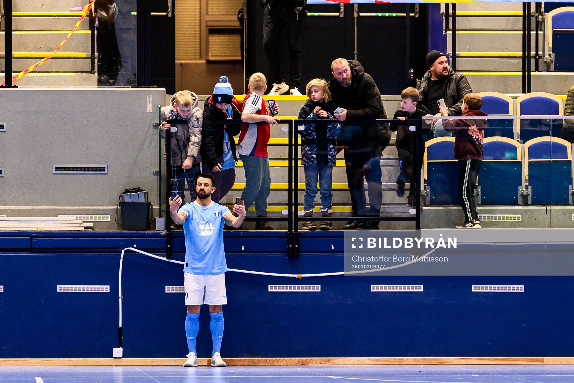 MFF Stjärnors Behrang Safari i Stjärncupenmatchen