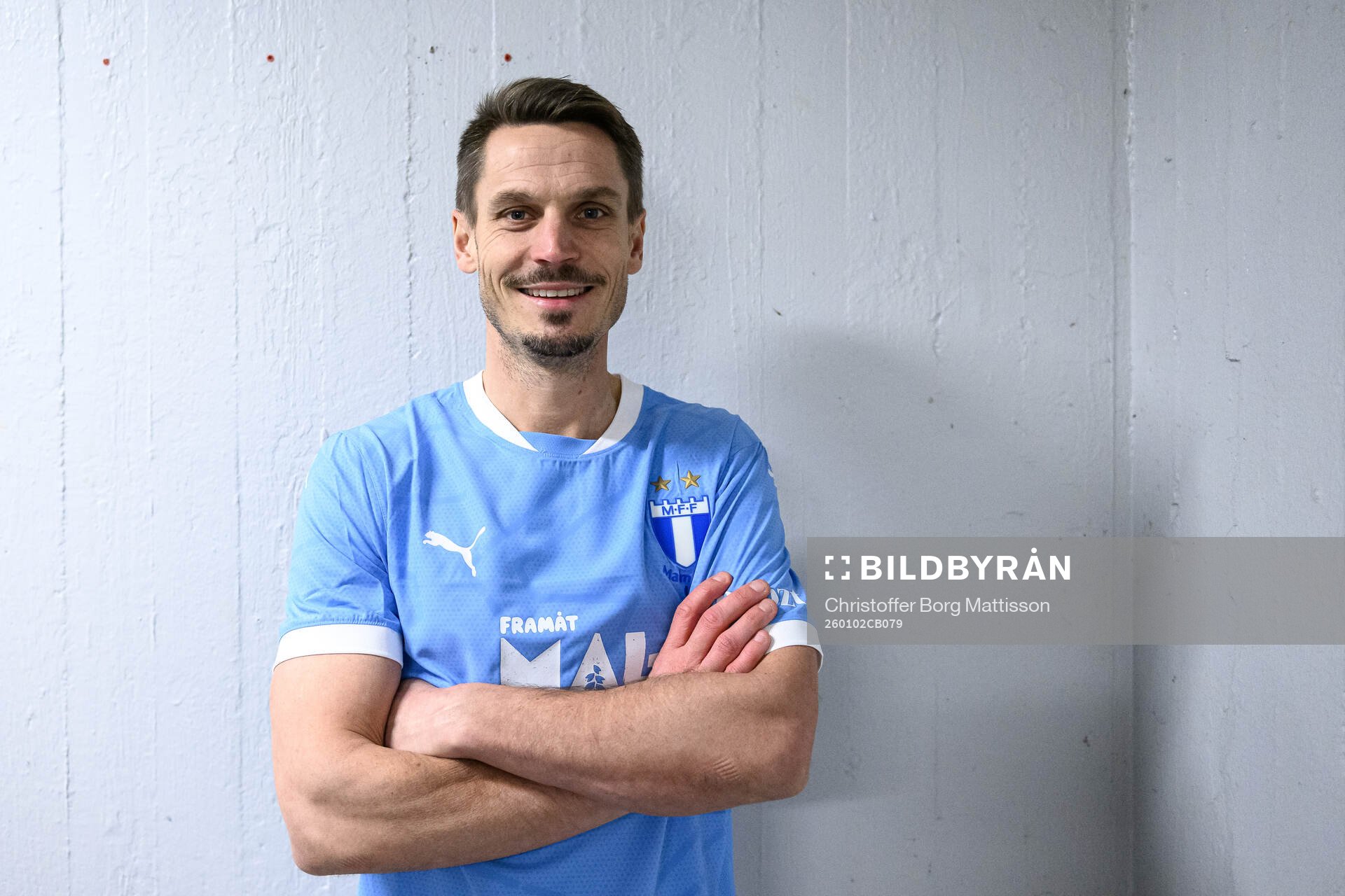 MFF Stjärnors Markus Rosenberg i Stjärncupenmatchen