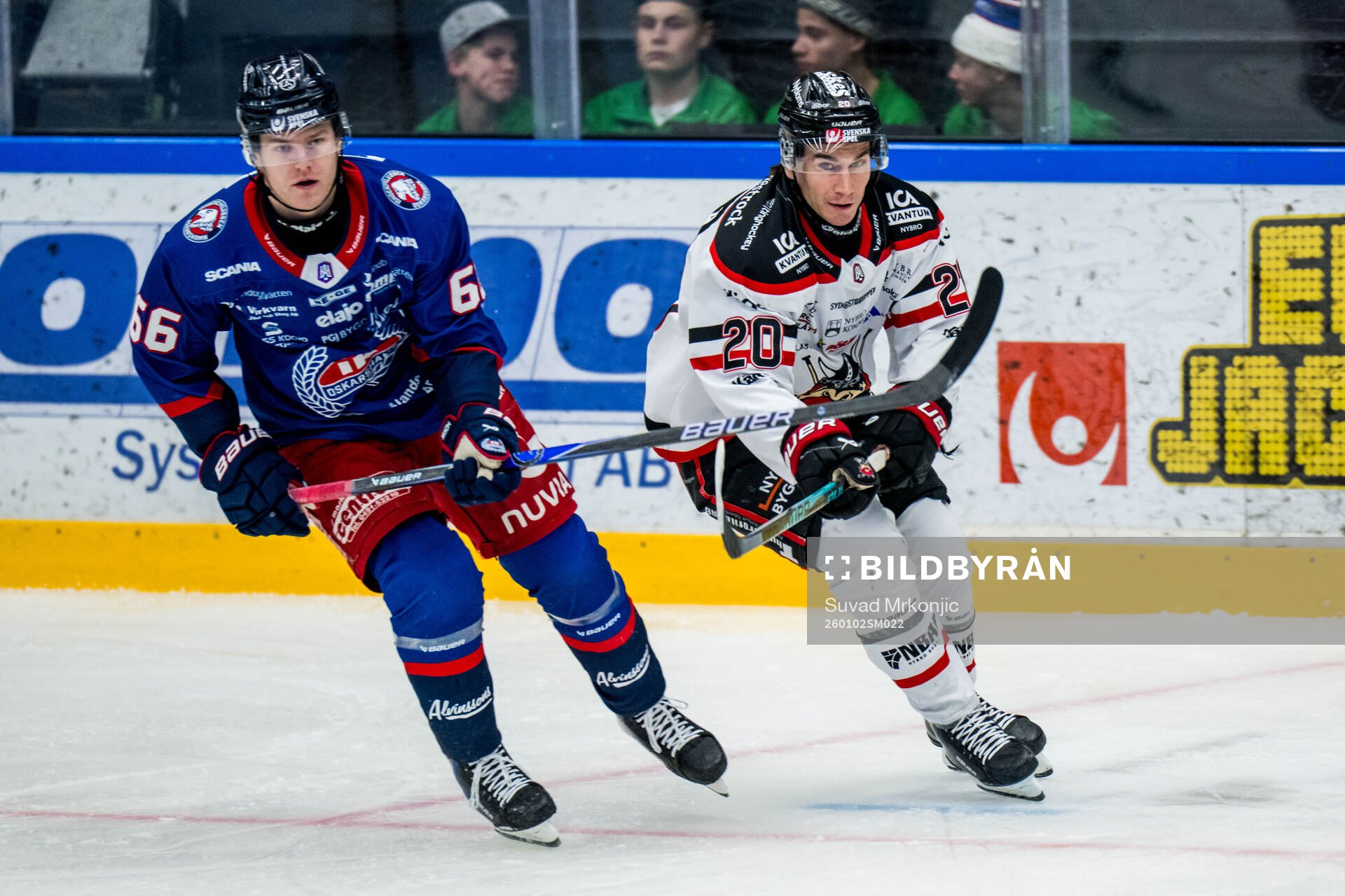 Oskarshamns Ludvig Markman och Nybros Juho Liuksiala