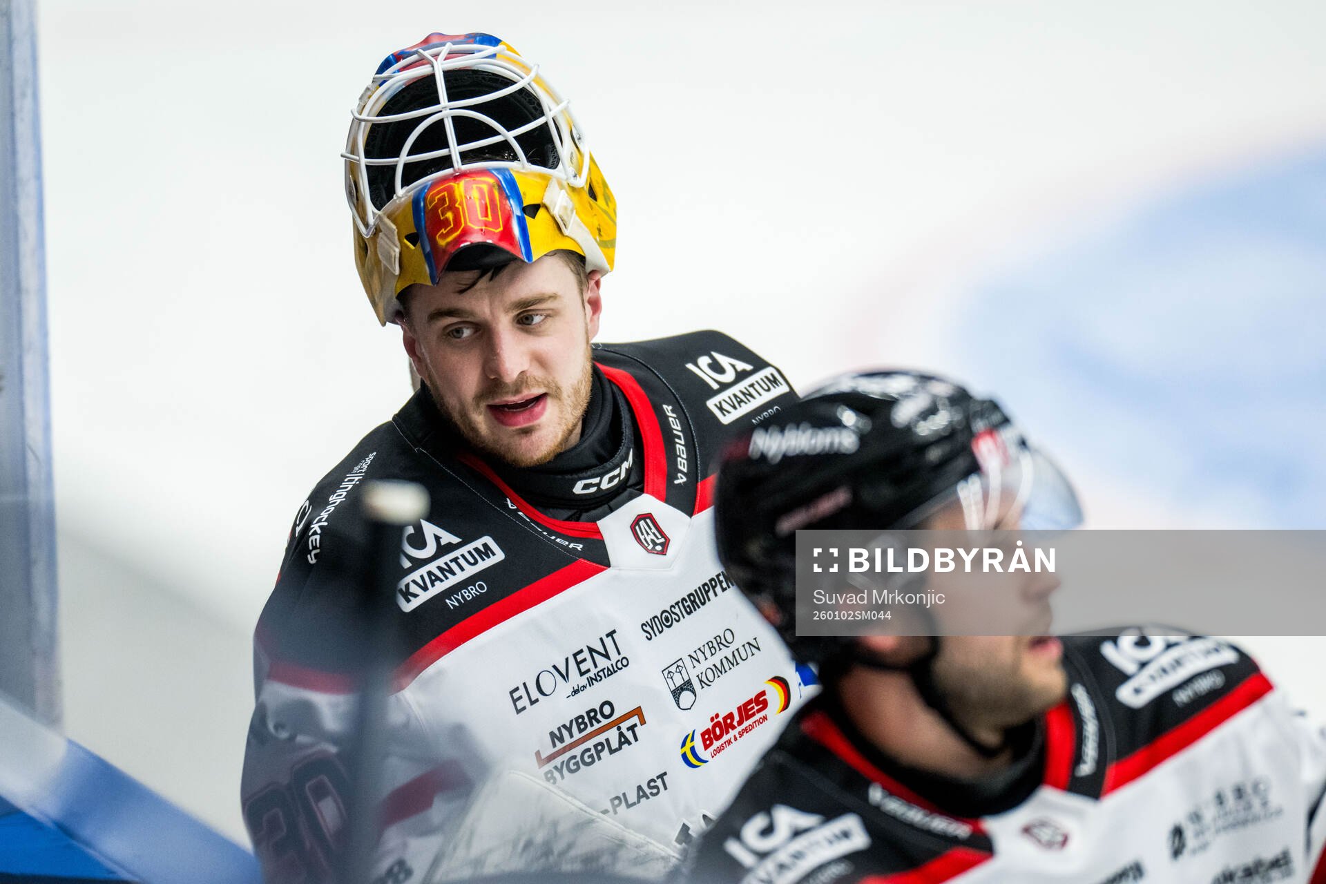 Nybros målvakt Hugo Hävelid
