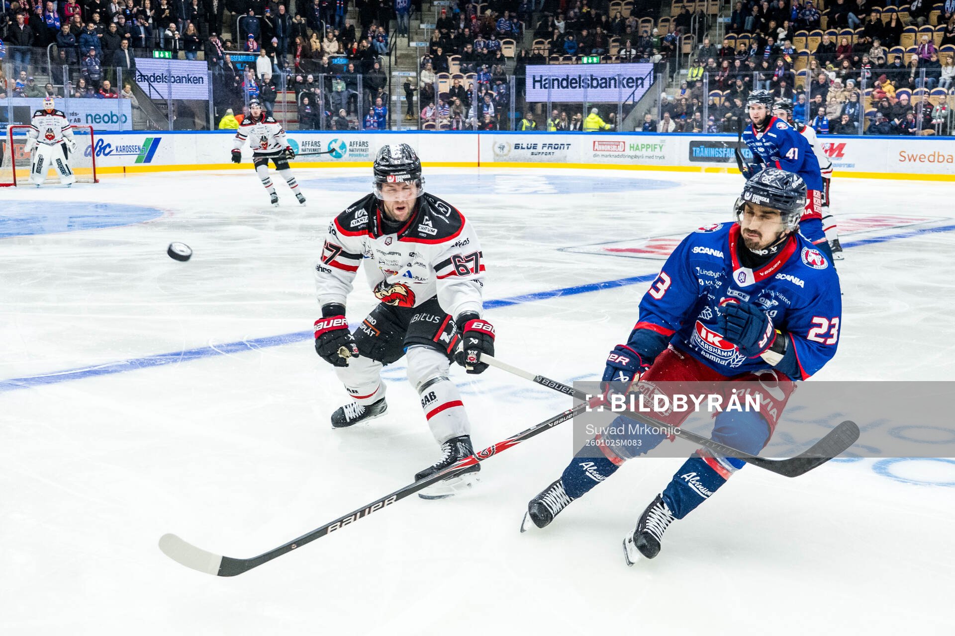 Nybros Alexander Molldén och Oskarshamns Kevin Karlsson