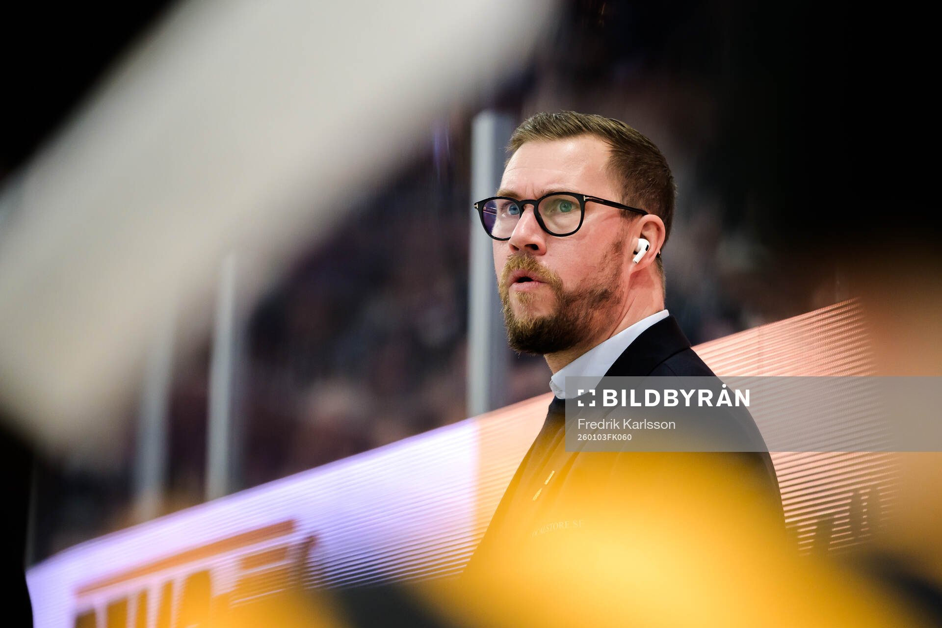 Skellefteås assisterande tränare Andreas Falk