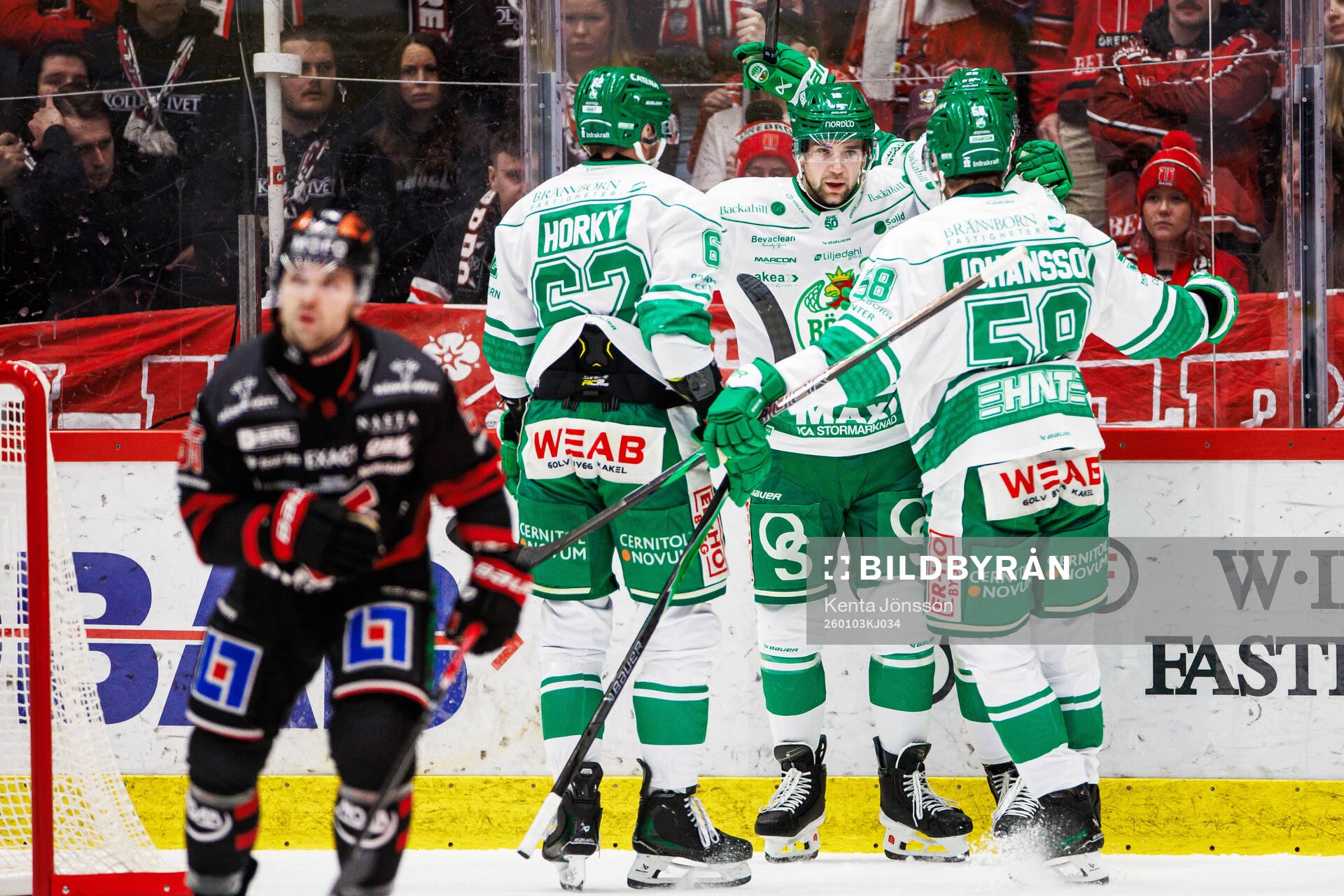 Rögles Lubos Horky, Lukas Ekeståhl-Jonsson, Fredrik