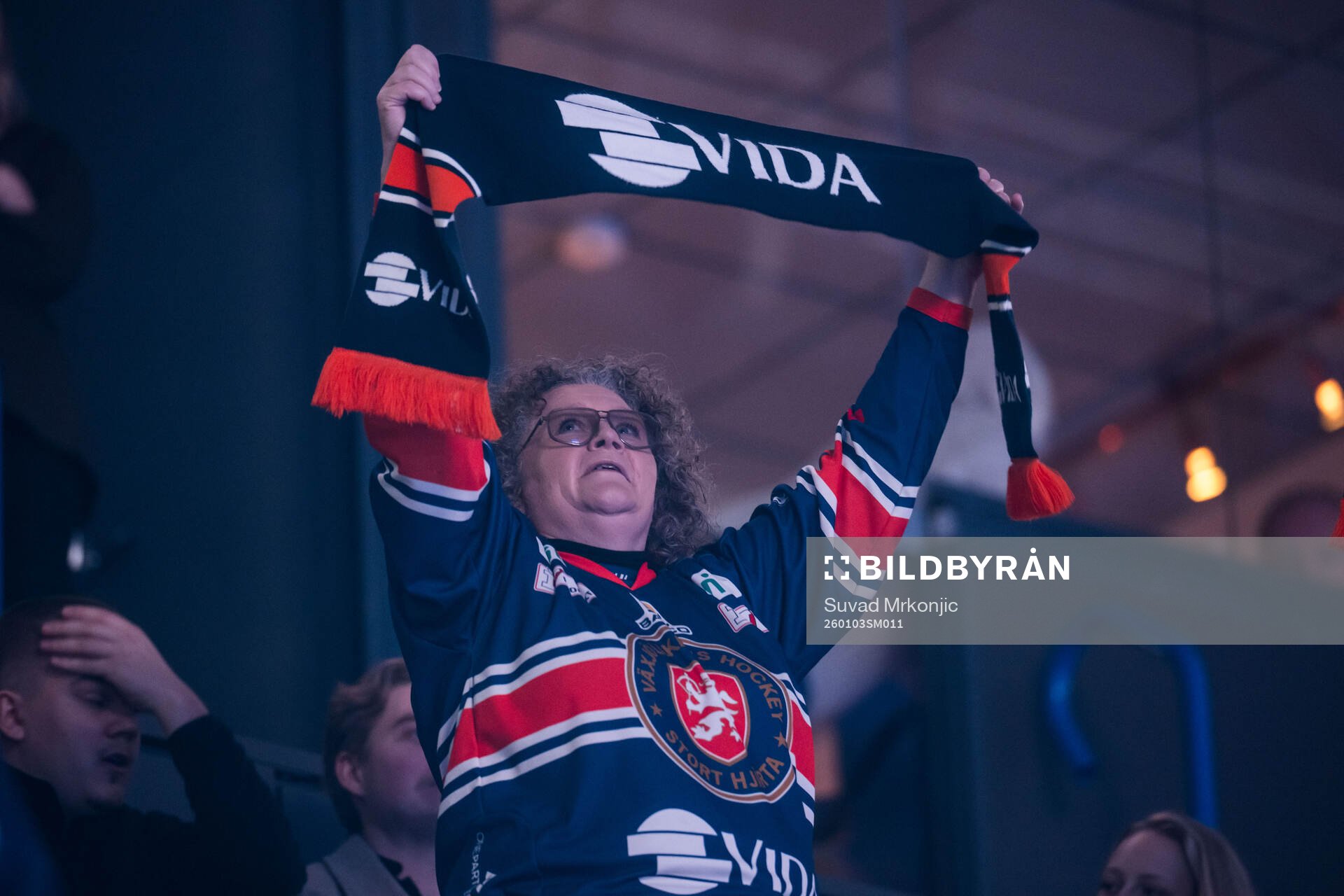 En Växjö supporter