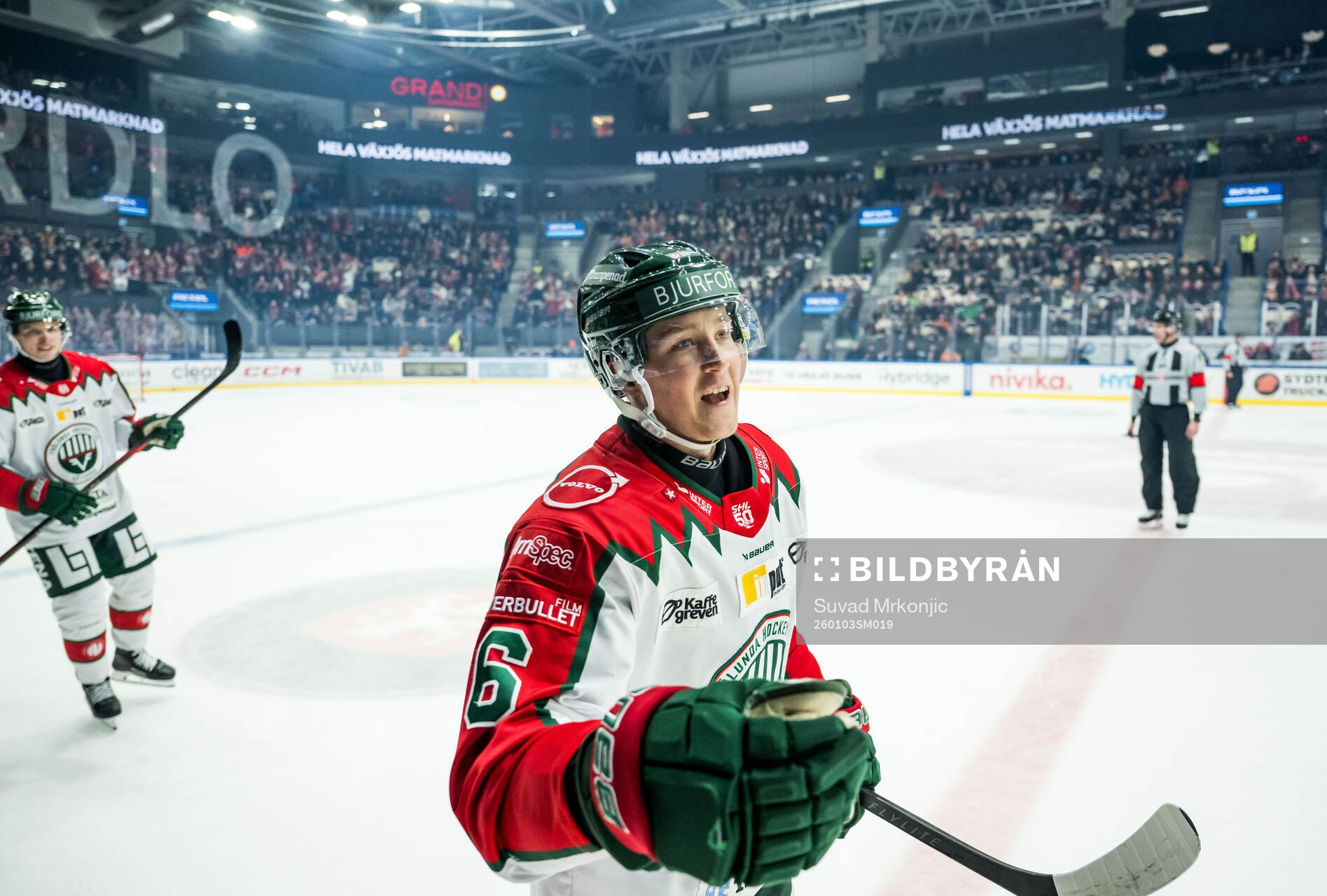 Frölundas Filip Hasa jublar