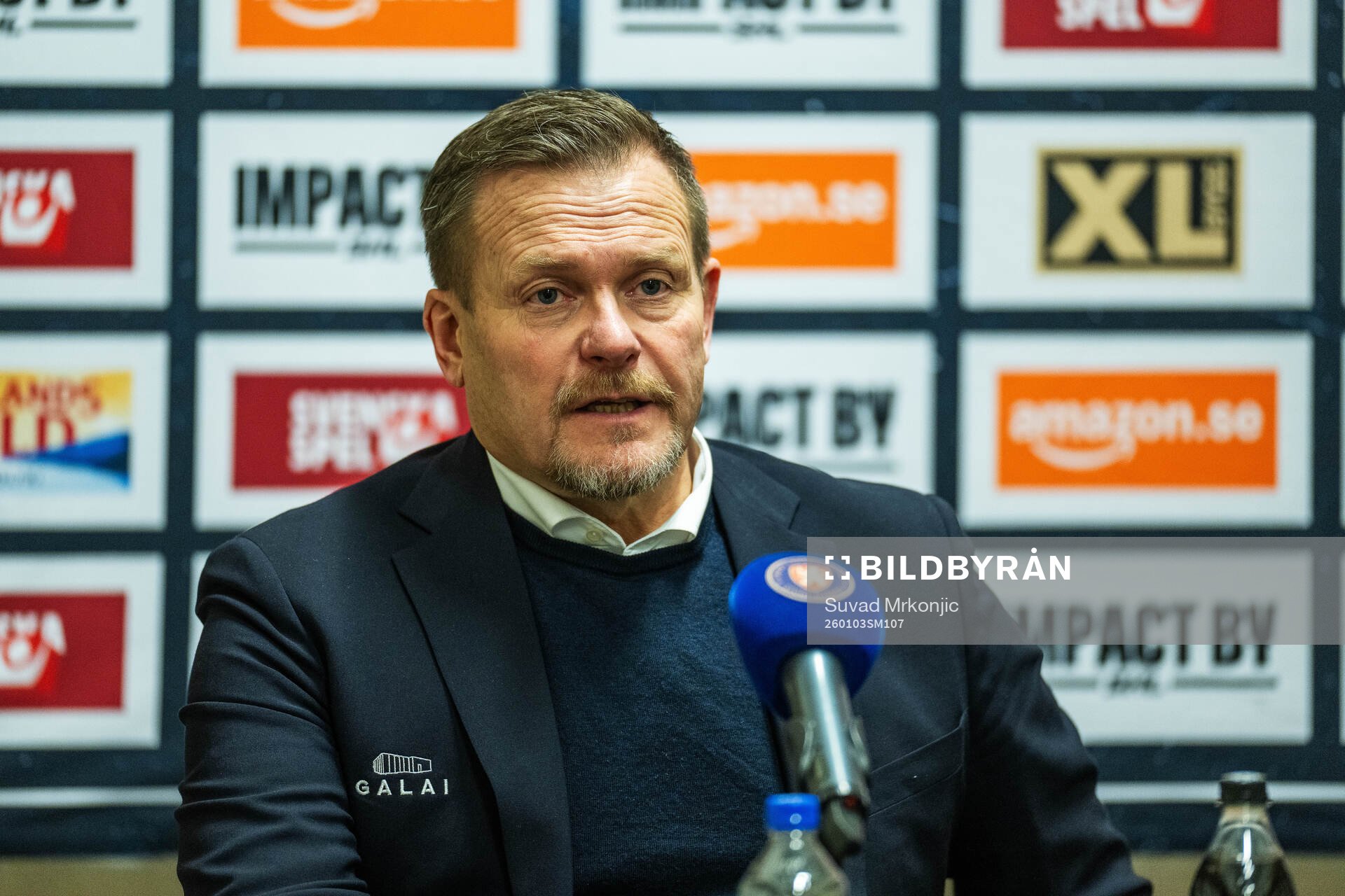 Växjös assisterande tränare Joakim Fagervall