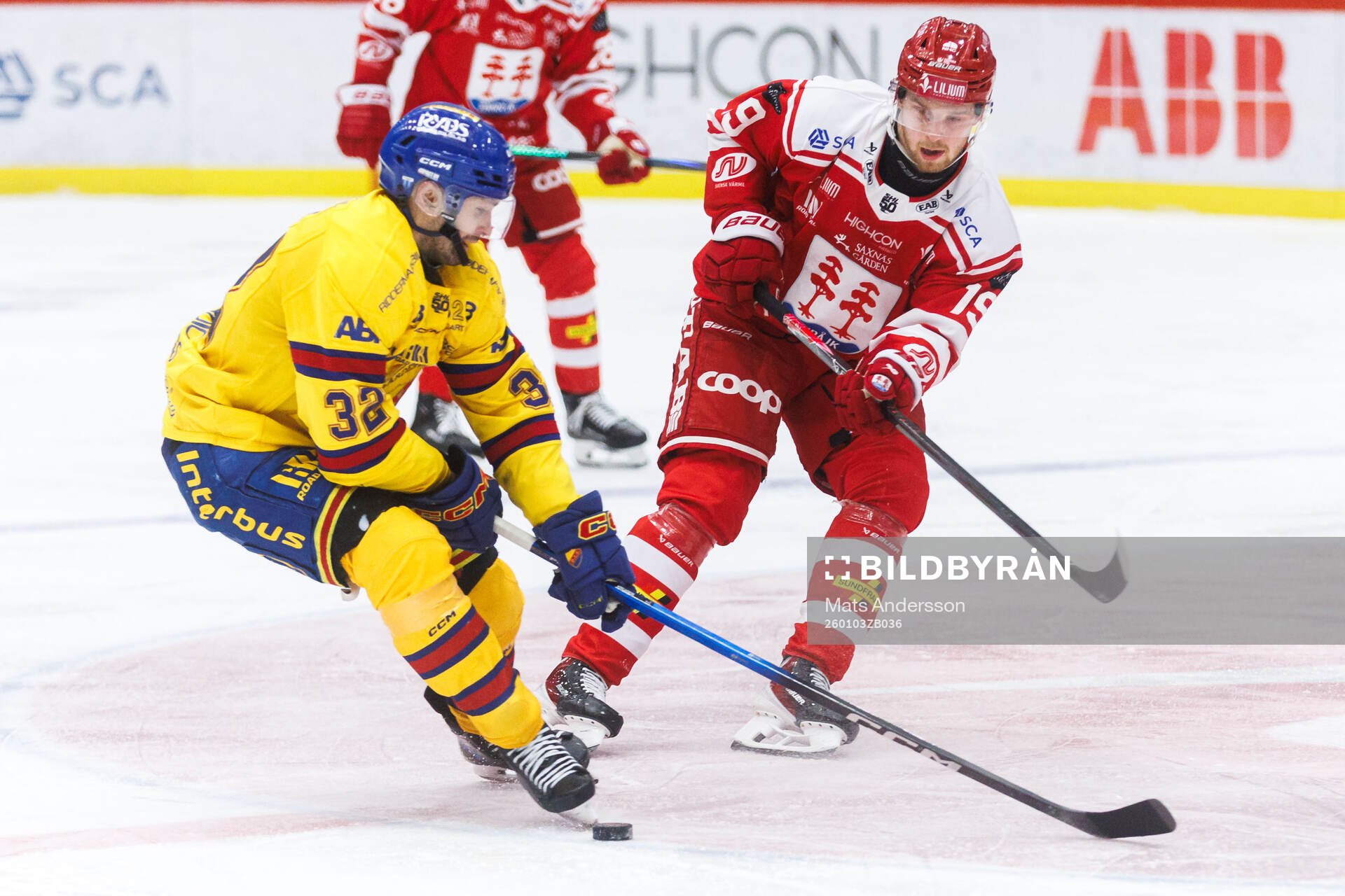 Djurgårdens Marcus Krüger och Timrås Marcus Westfält