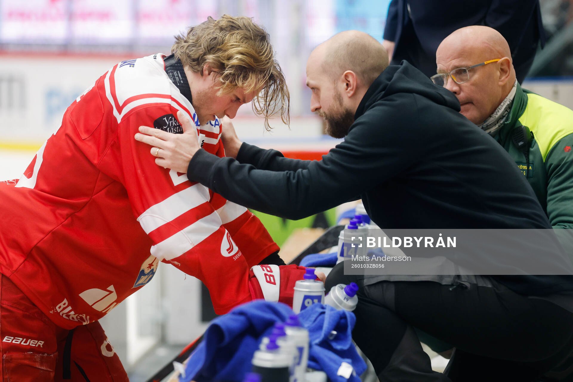 Timrås Anton Heikkinen får vård