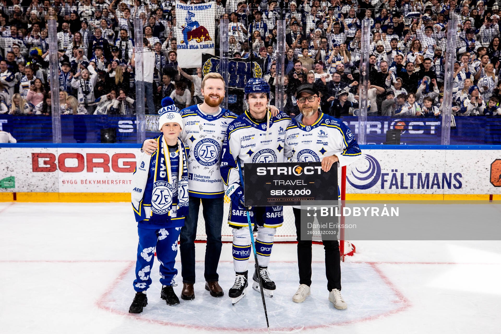Leksands Marcus Karlberg utsedd till matchens lirare