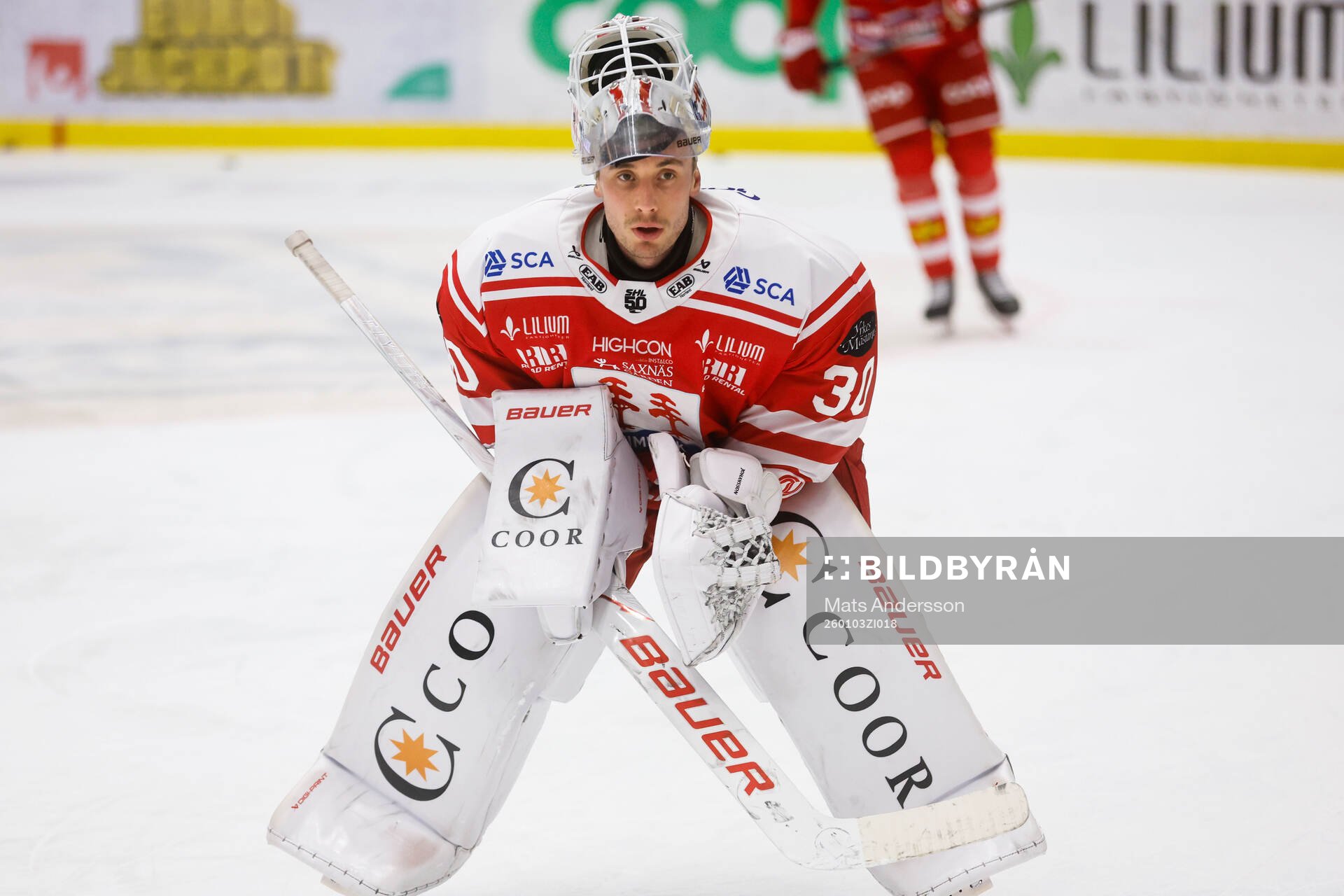 Timrås målvakt Jacob Johansson
