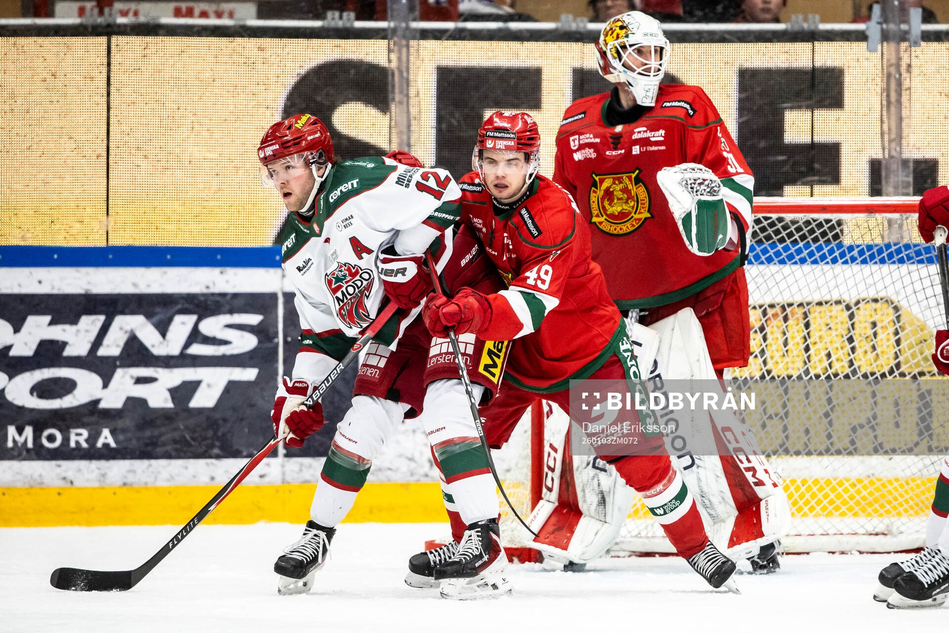 Modos Oscar Pettersson och Moras Joel Olerot