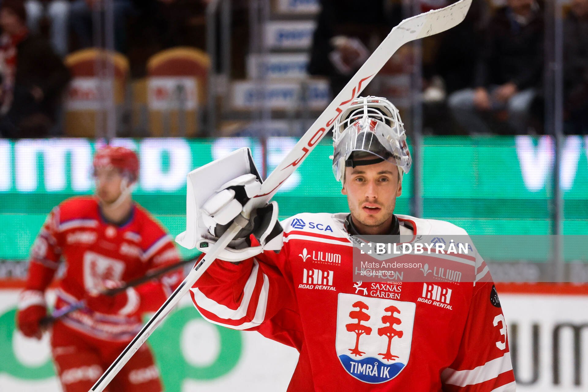 Timrås målvakt Jacob Johansson