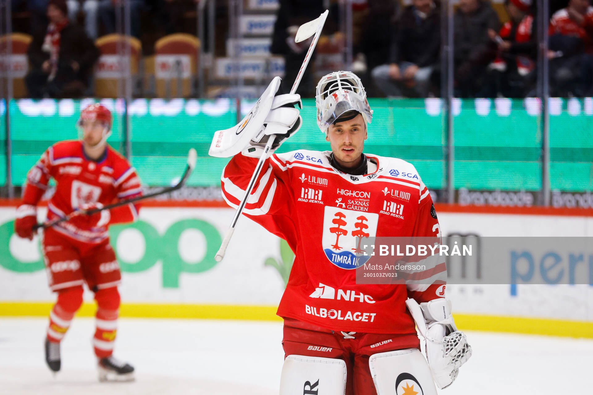 Timrås målvakt Jacob Johansson