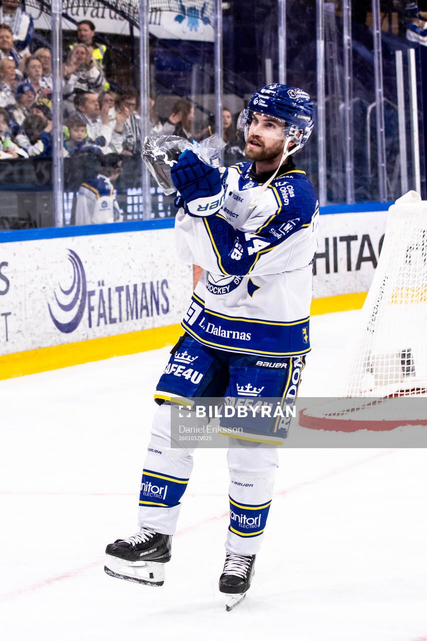 Leksands Oskar Lang utsedd till matchens krigare