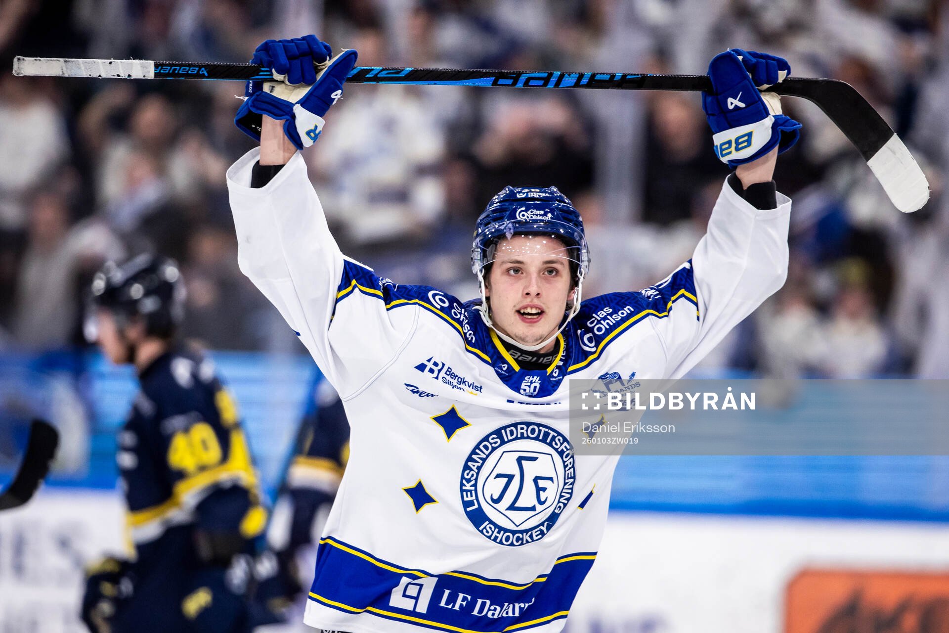 Leksands Anton Johansson jubel