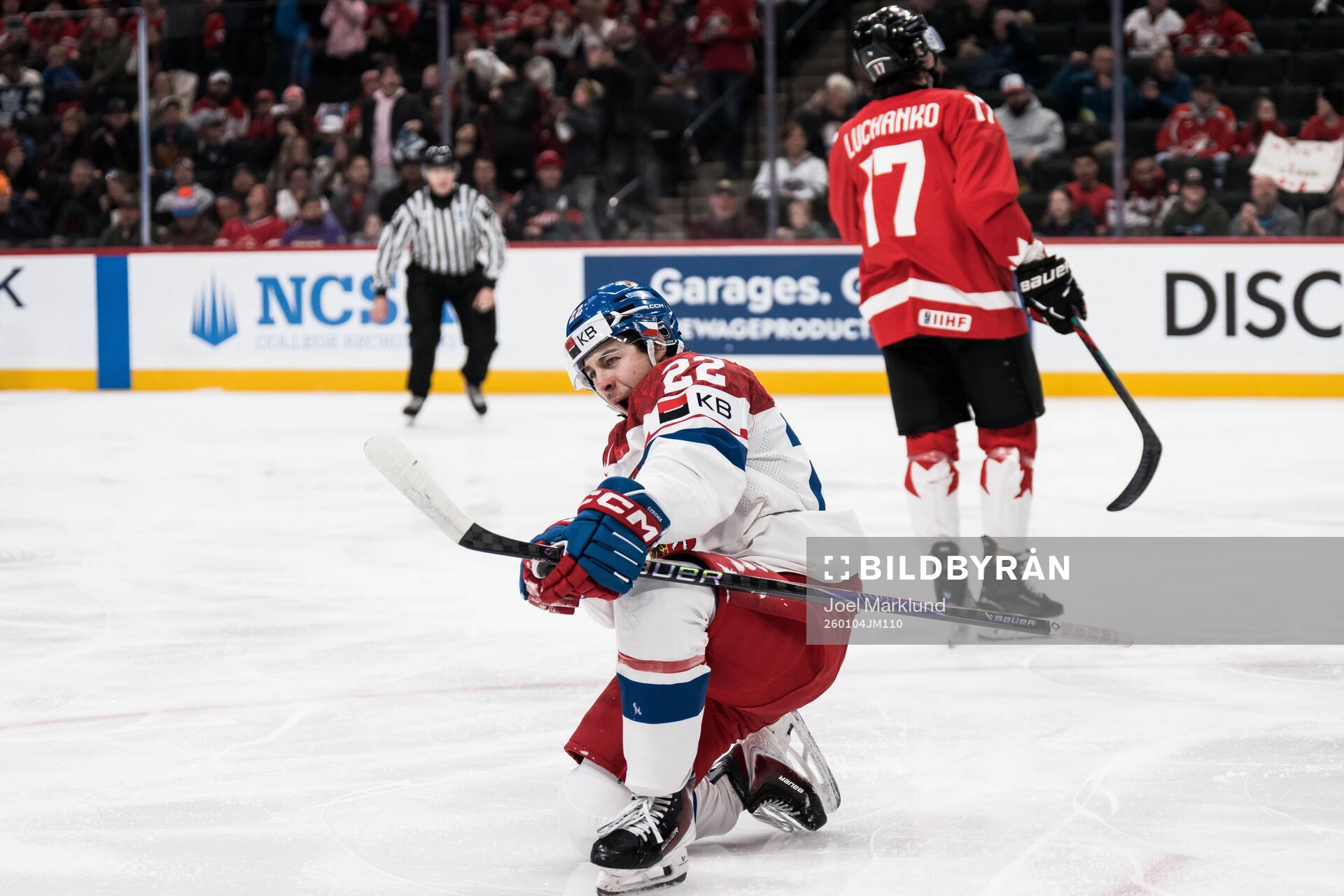 Adam Titlbach of Czech Republic celebrates