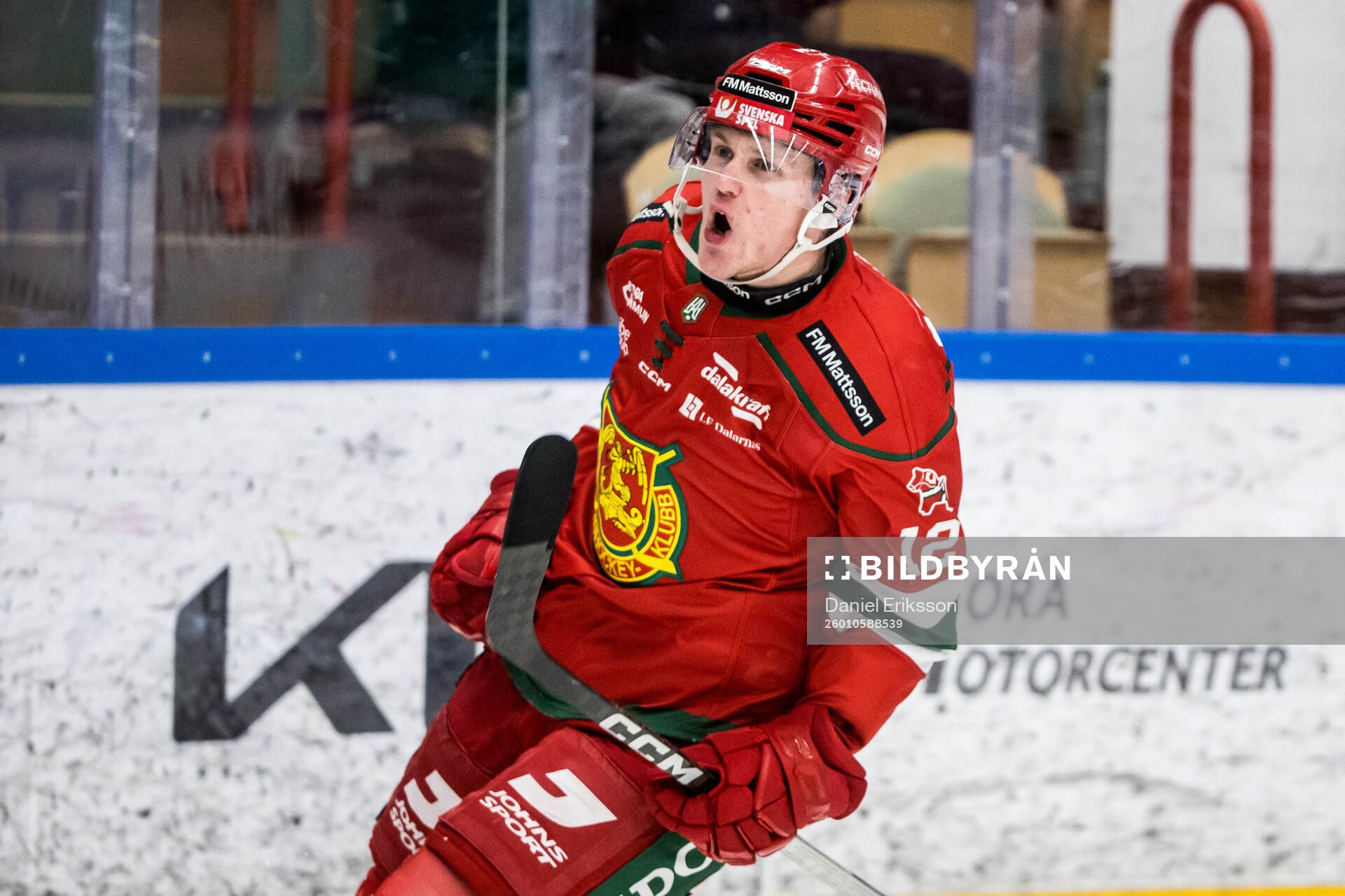 Moras Filip Björkman jublar