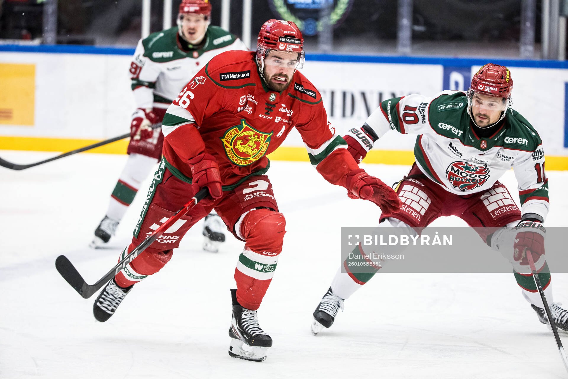 Moras Arvid Degerstedt och Modos Gerry Fitzgerald