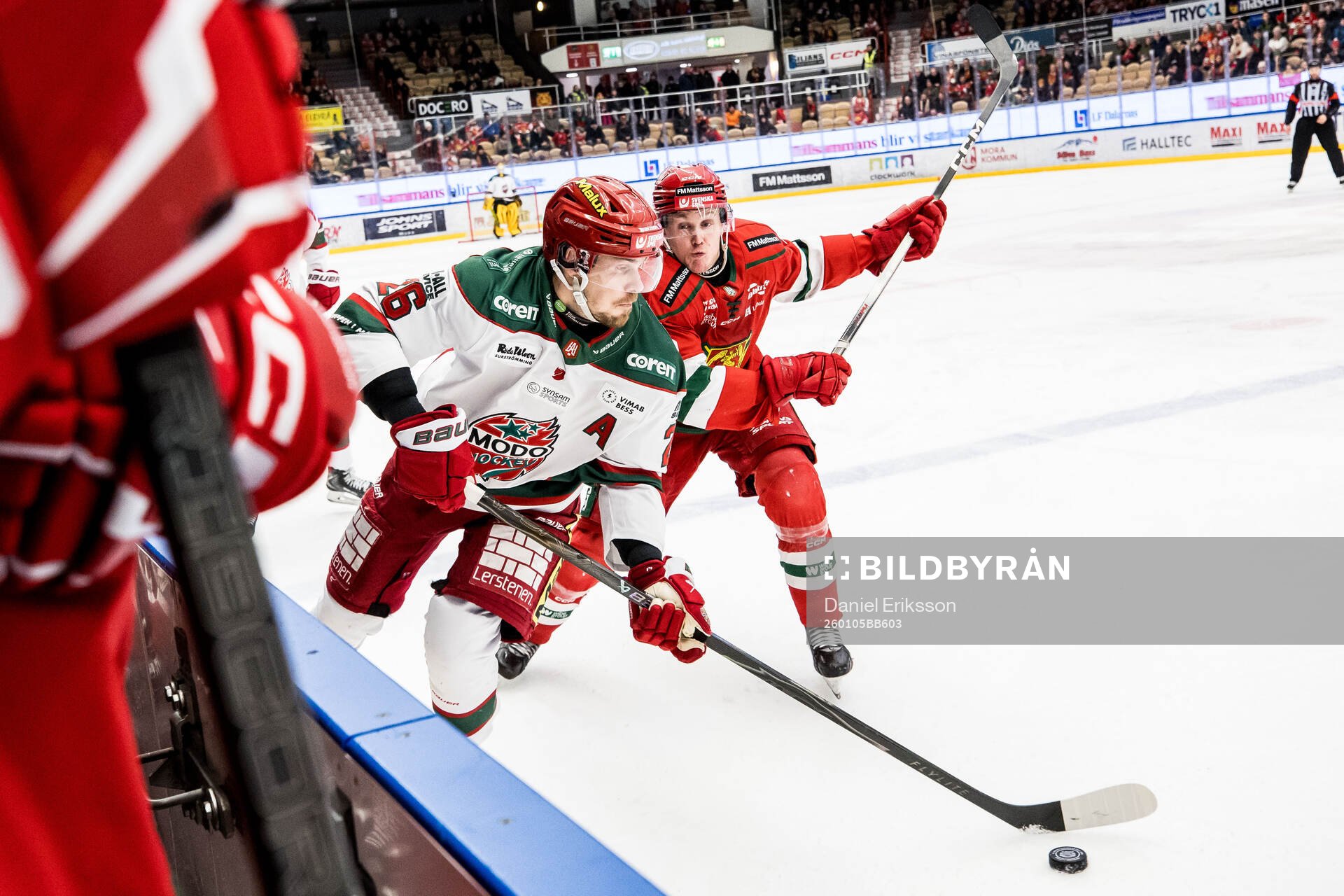 Modos Emil Larsson och Moras Filip Björkman