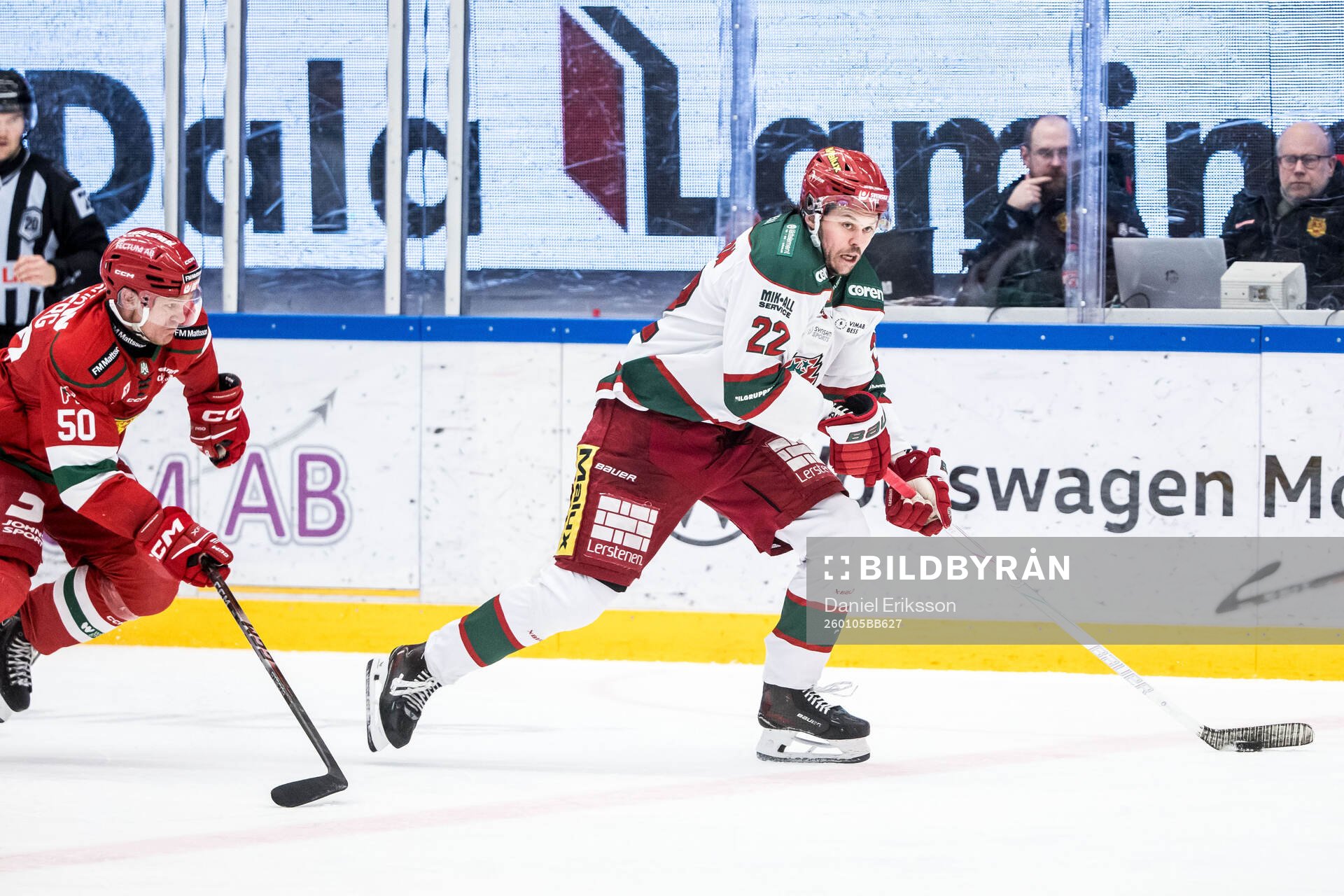 Moras Tobias Ekberg och Modos Måns Carlsson