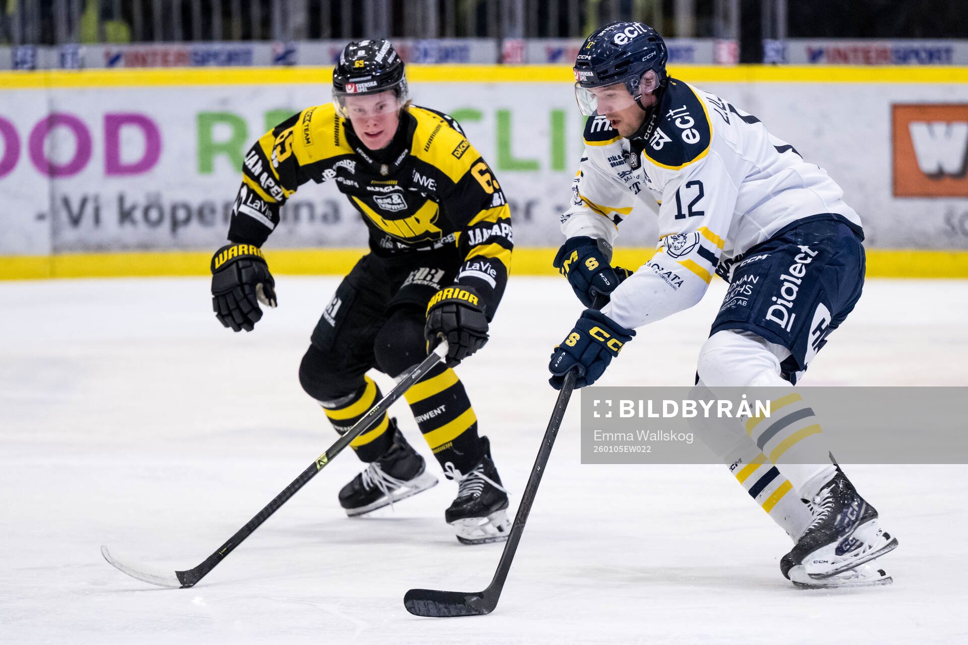 Västerås Karl Annborn och Södertäljes Viktor Liljegren