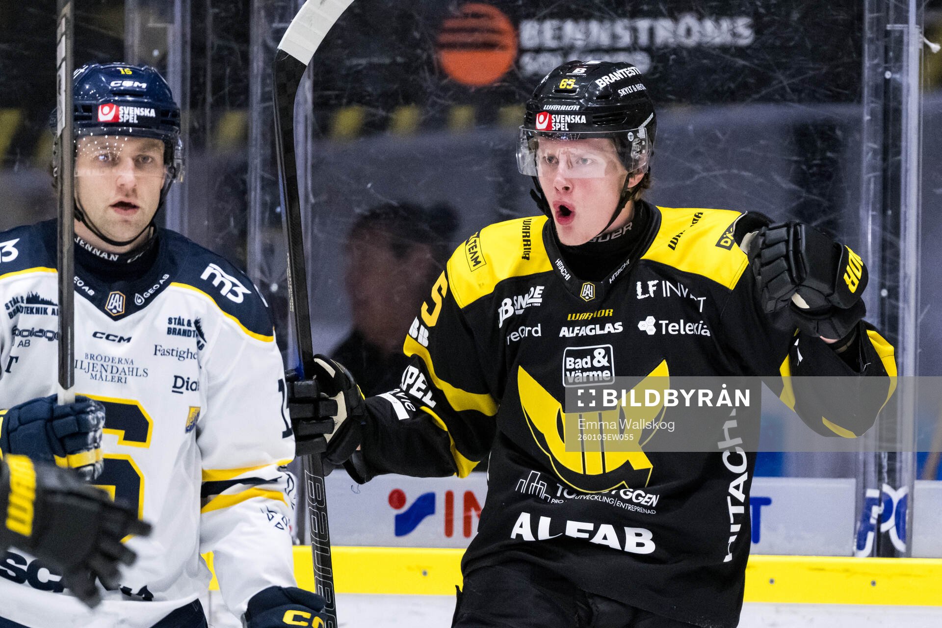 Västerås Karl Annborn jublar