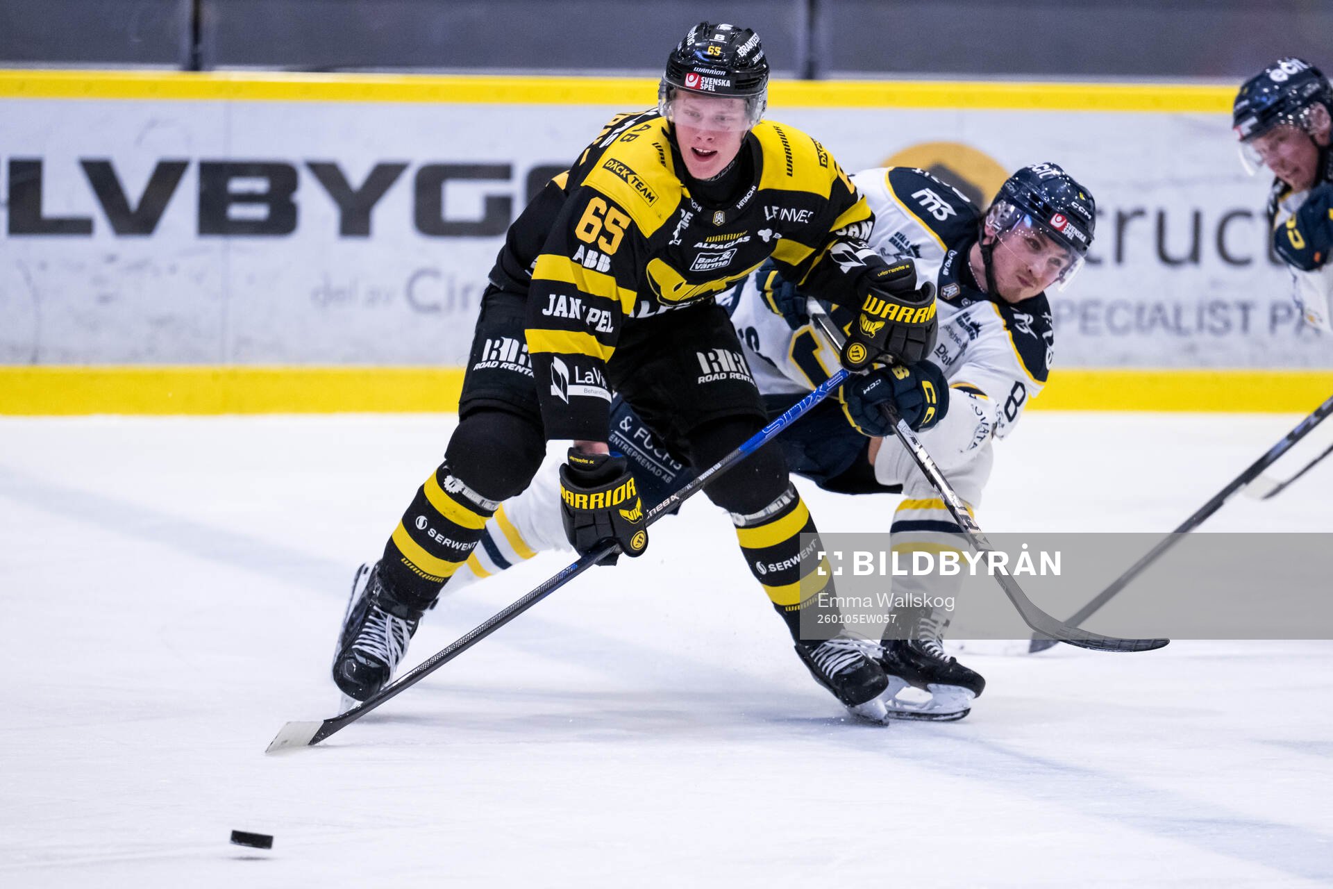 Västerås Karl Annborn och Södertäljes William Wiå
