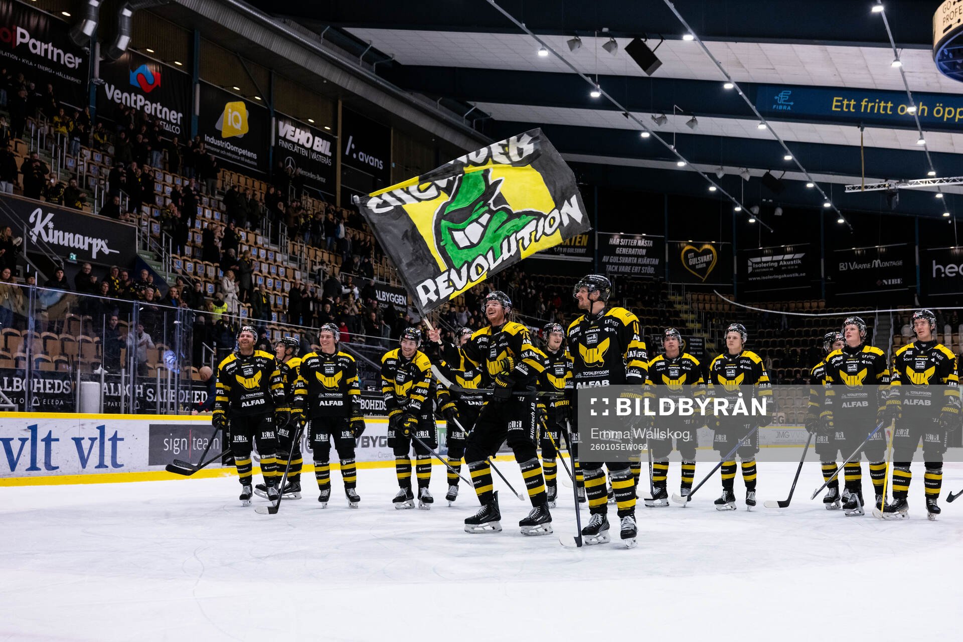Västerås Oskar Kvist och Jimmie Jansson jublar