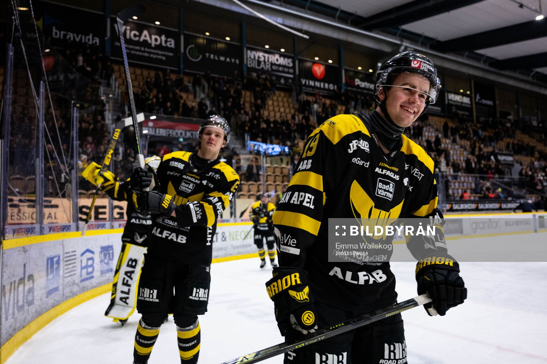 Västerås Albin Lilja jublar